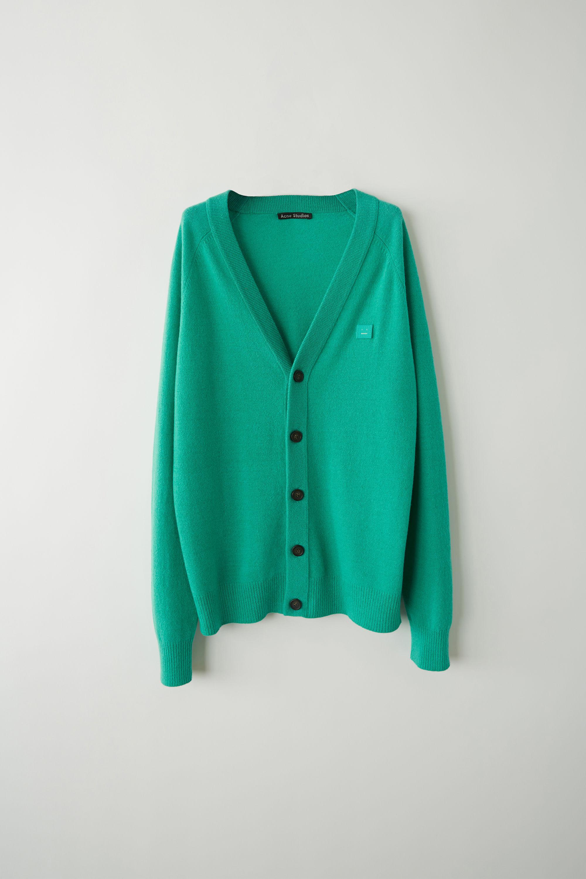 acne studios green sweater
