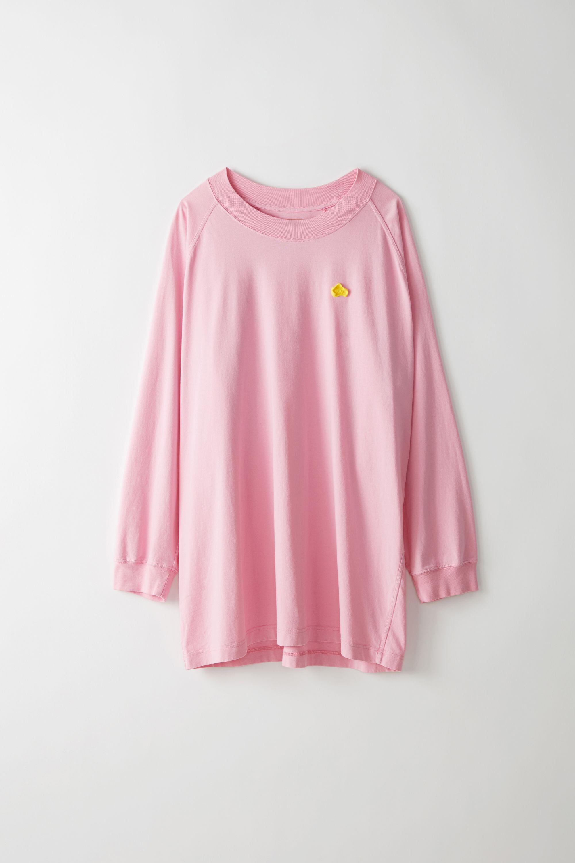 pink raglan shirt