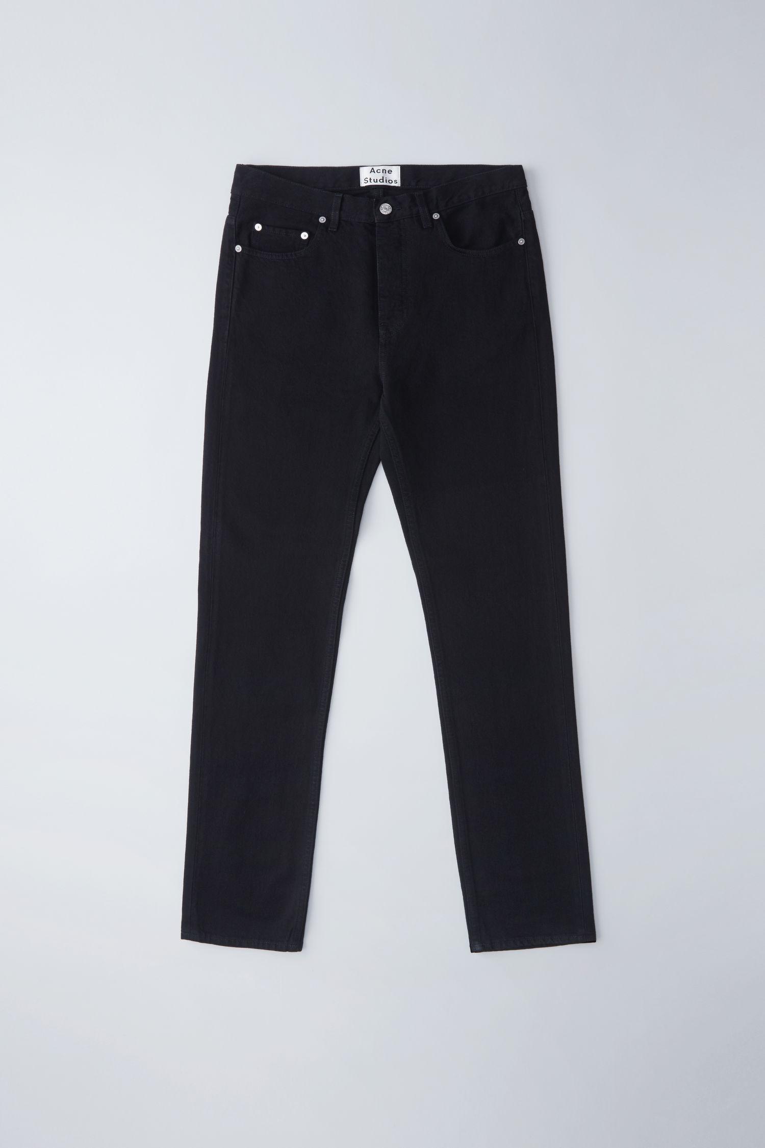 Acne Studios Denim Van Over in Black 