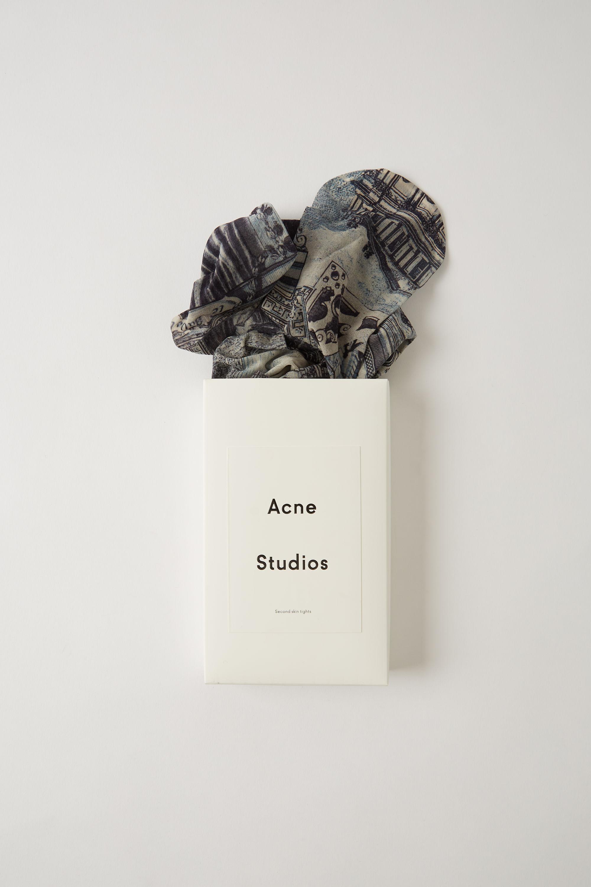 acne studios printed tights