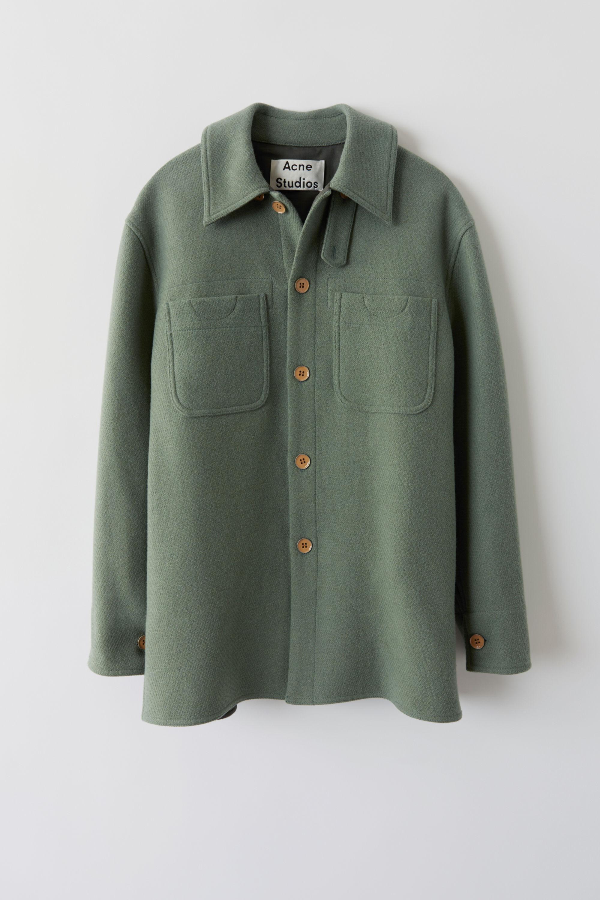acne studios flannel shirt