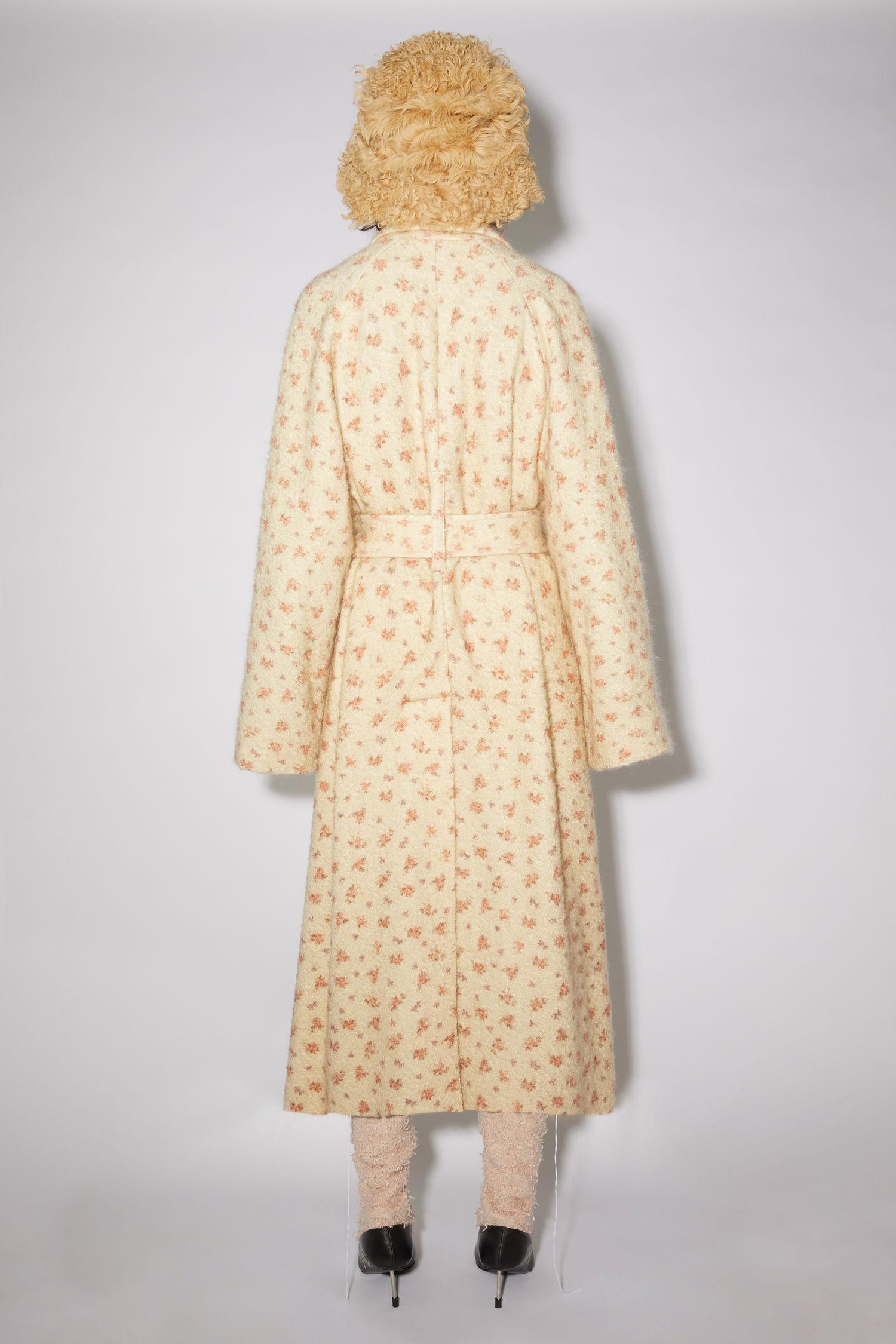 Acne Studios Cotton Floral Car Coat in 