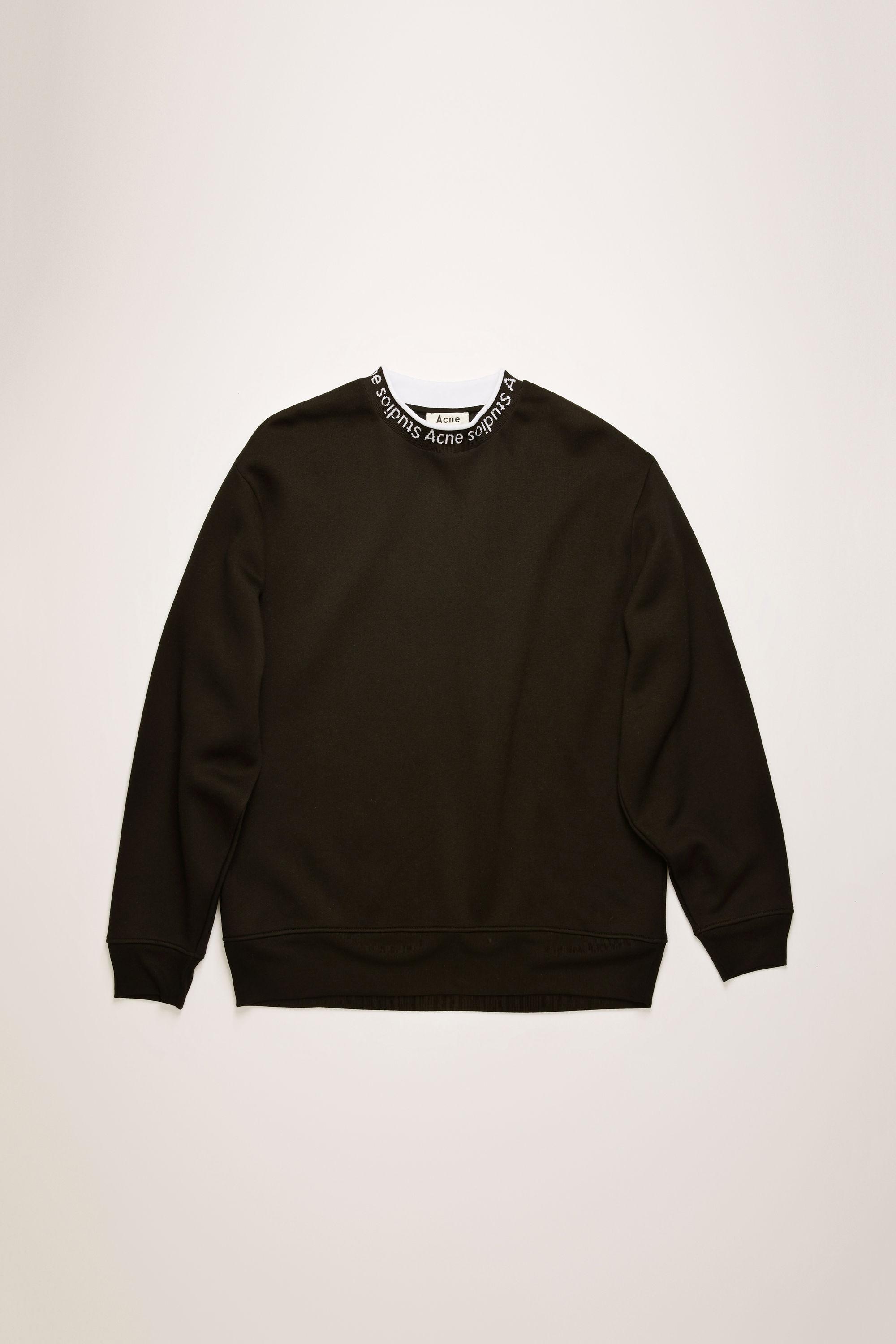 acne logo sweatshirt