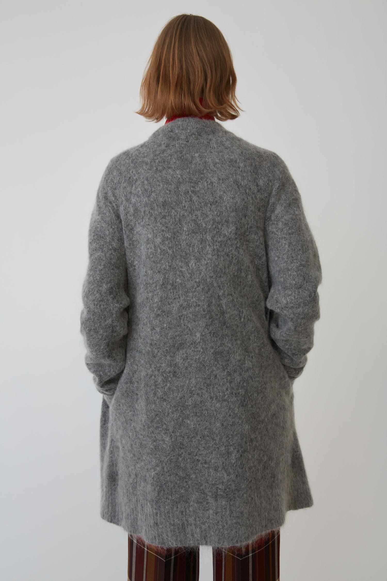 fluffy mohair cardigan
