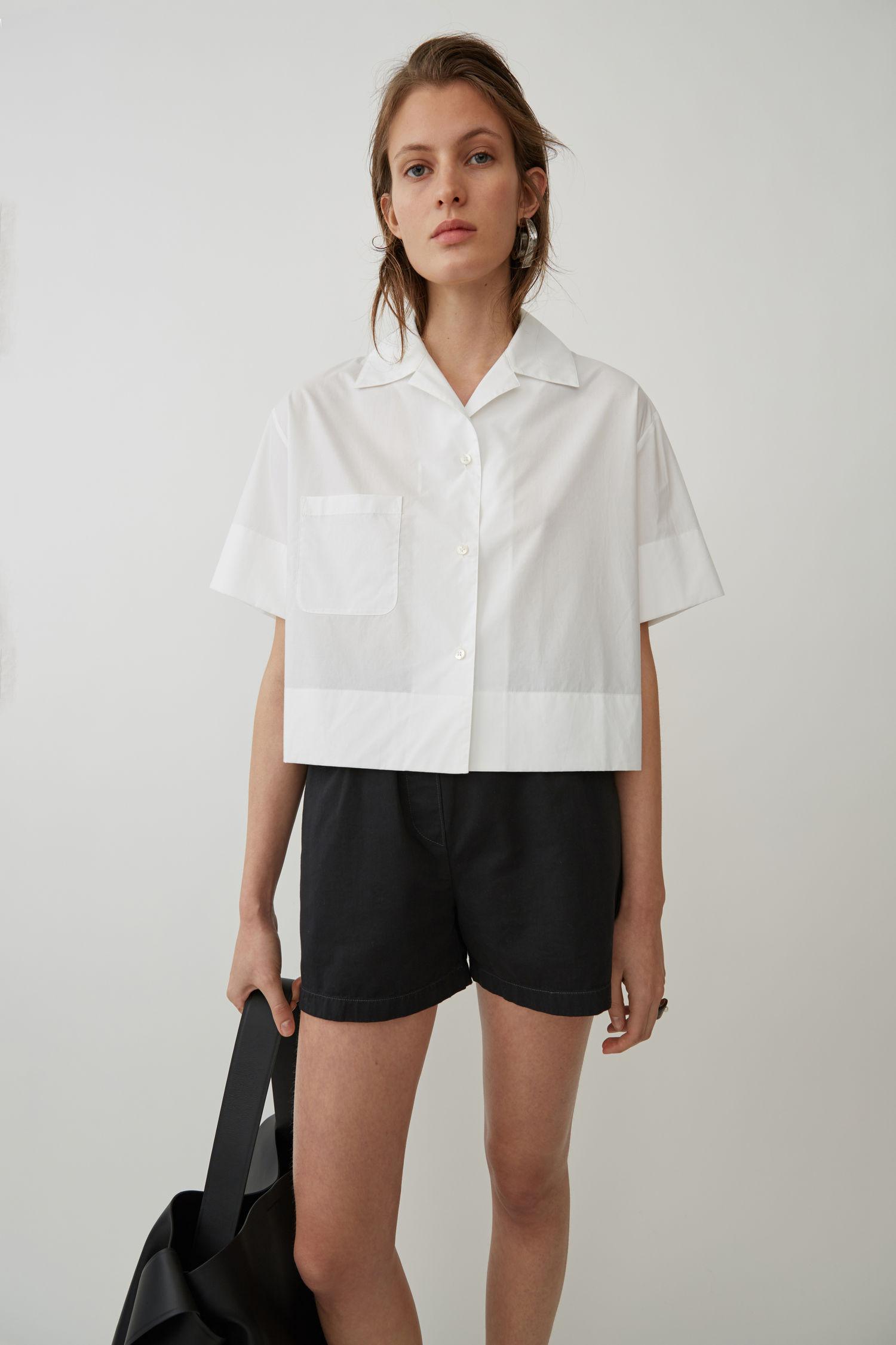 acne white shirt