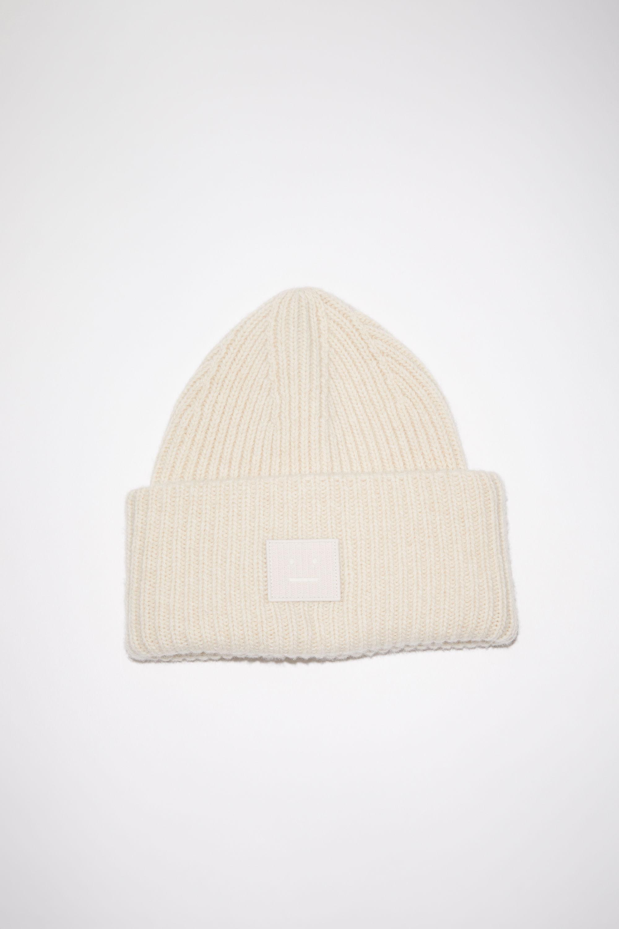 Wool Ribbed Knit Beanies Hats 