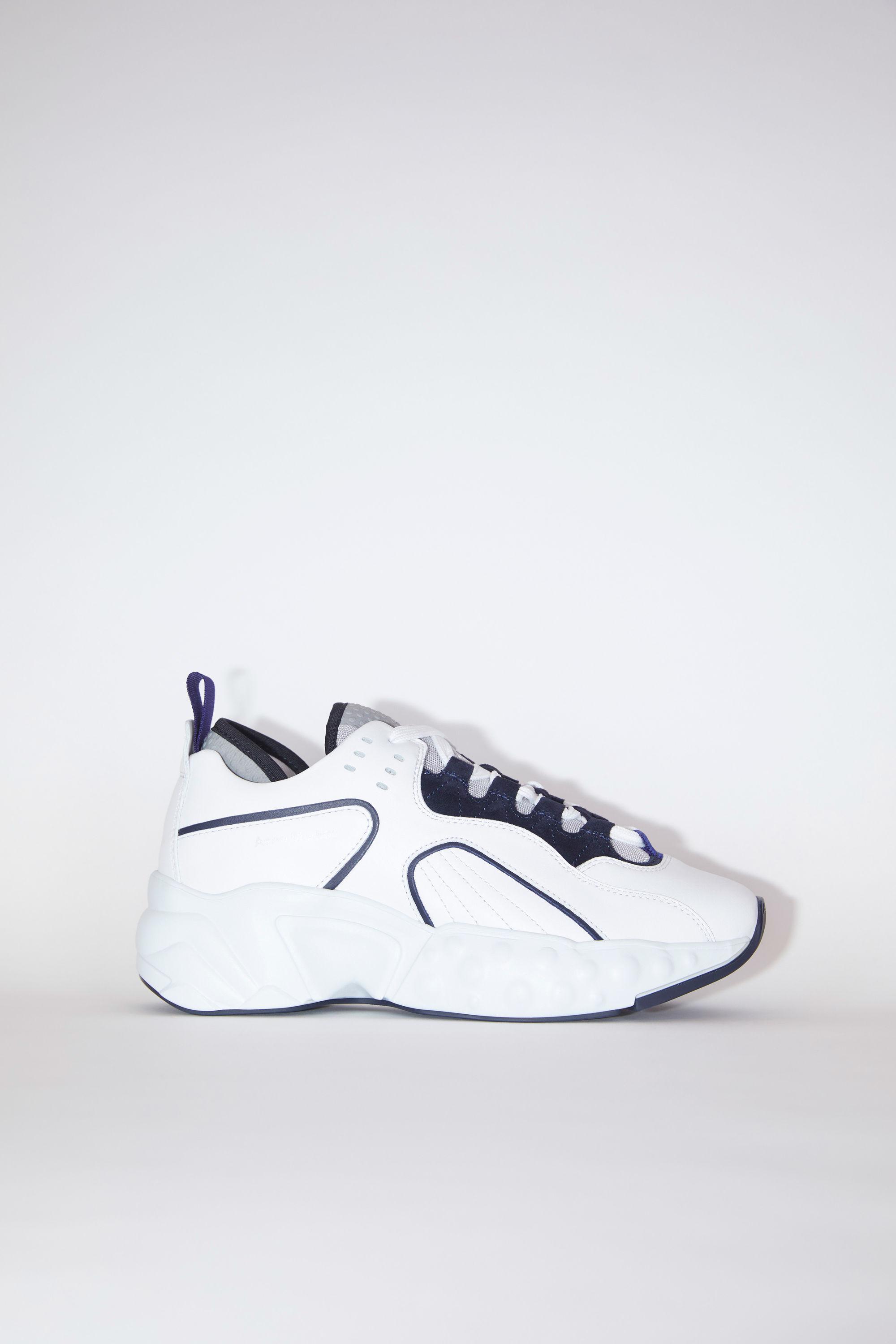 acne studios manhattan multi white