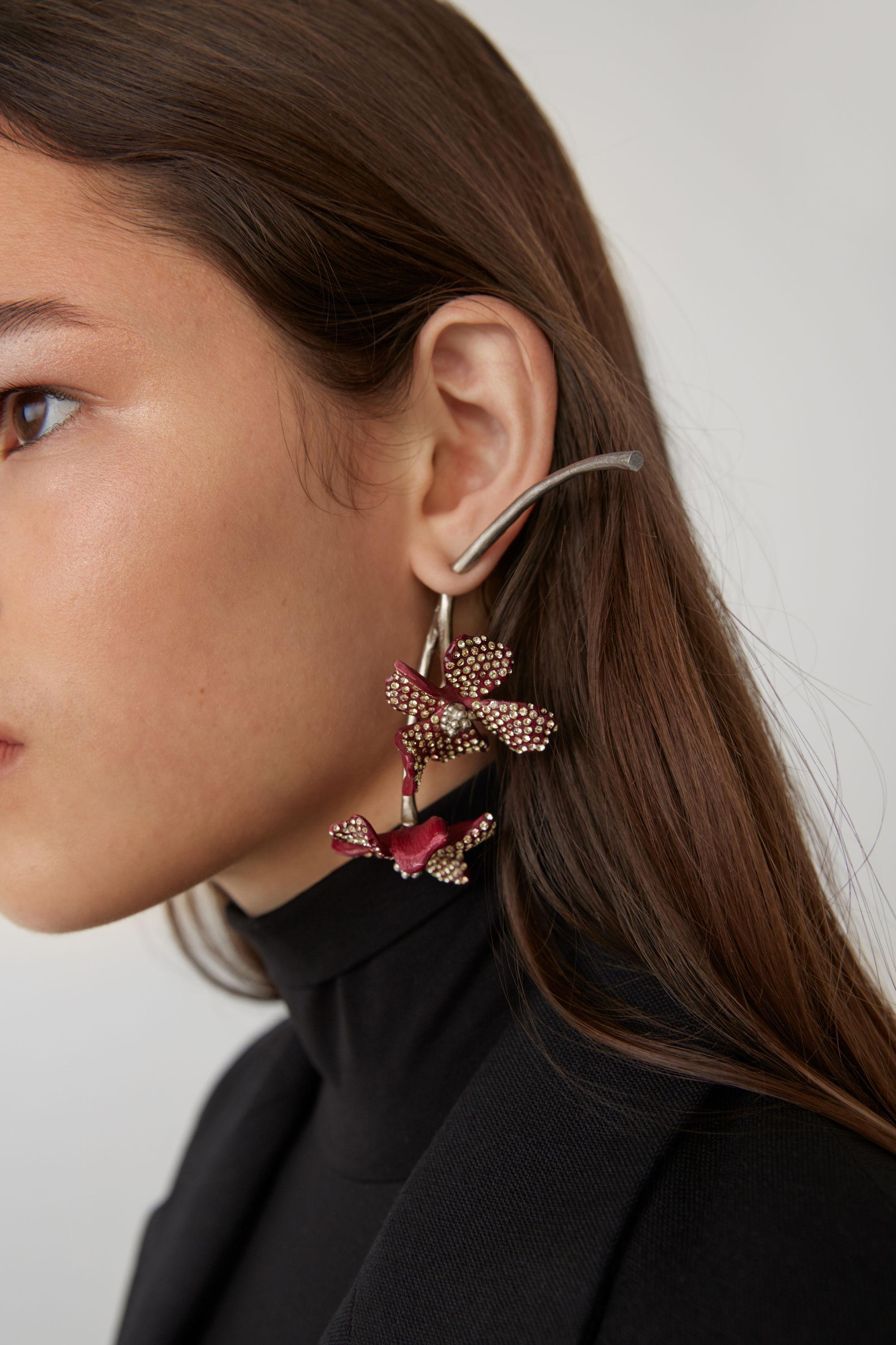 Acne Studios - Chain earrings - Silver