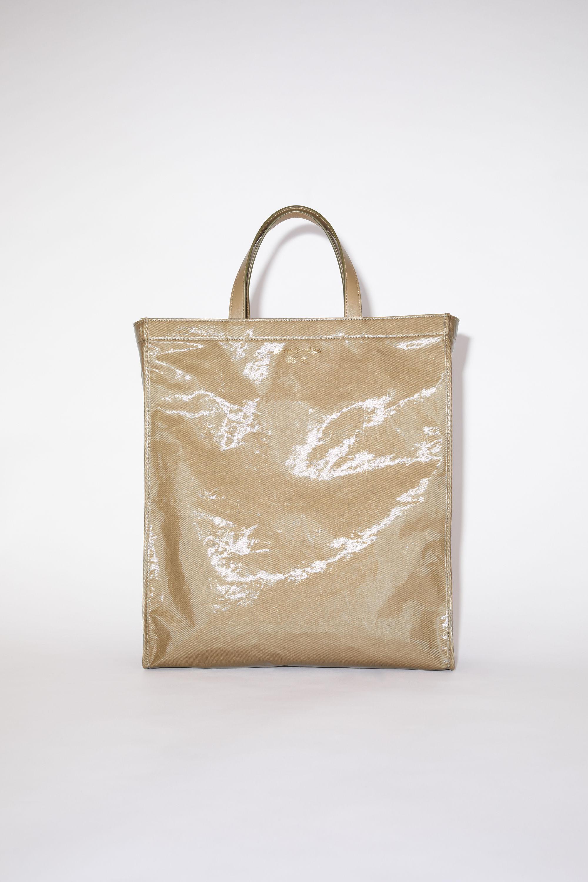 Acne Studios Oilcloth Tote in Natural | Lyst
