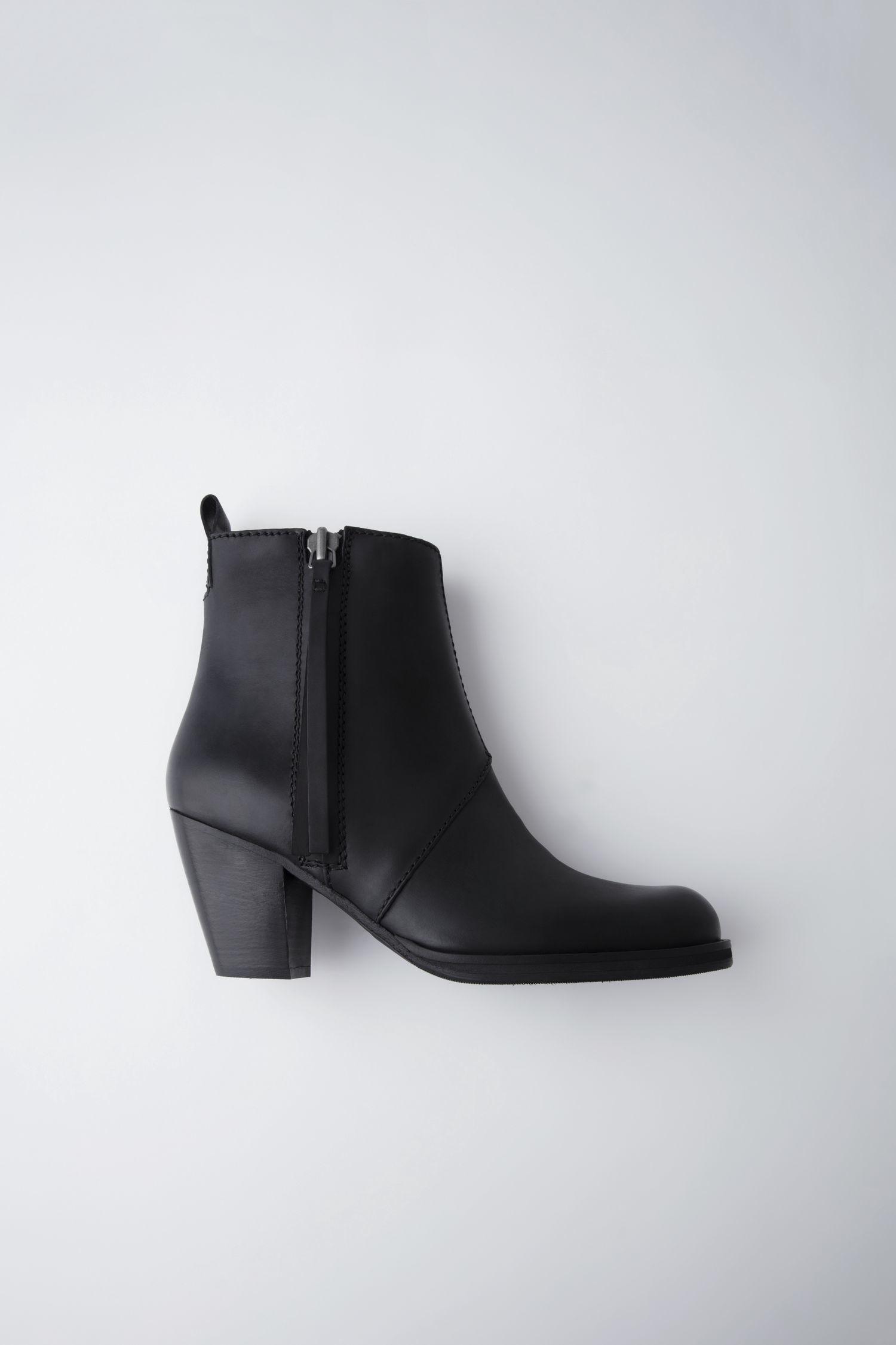 Acne Studios Sh Black Boots | Lyst