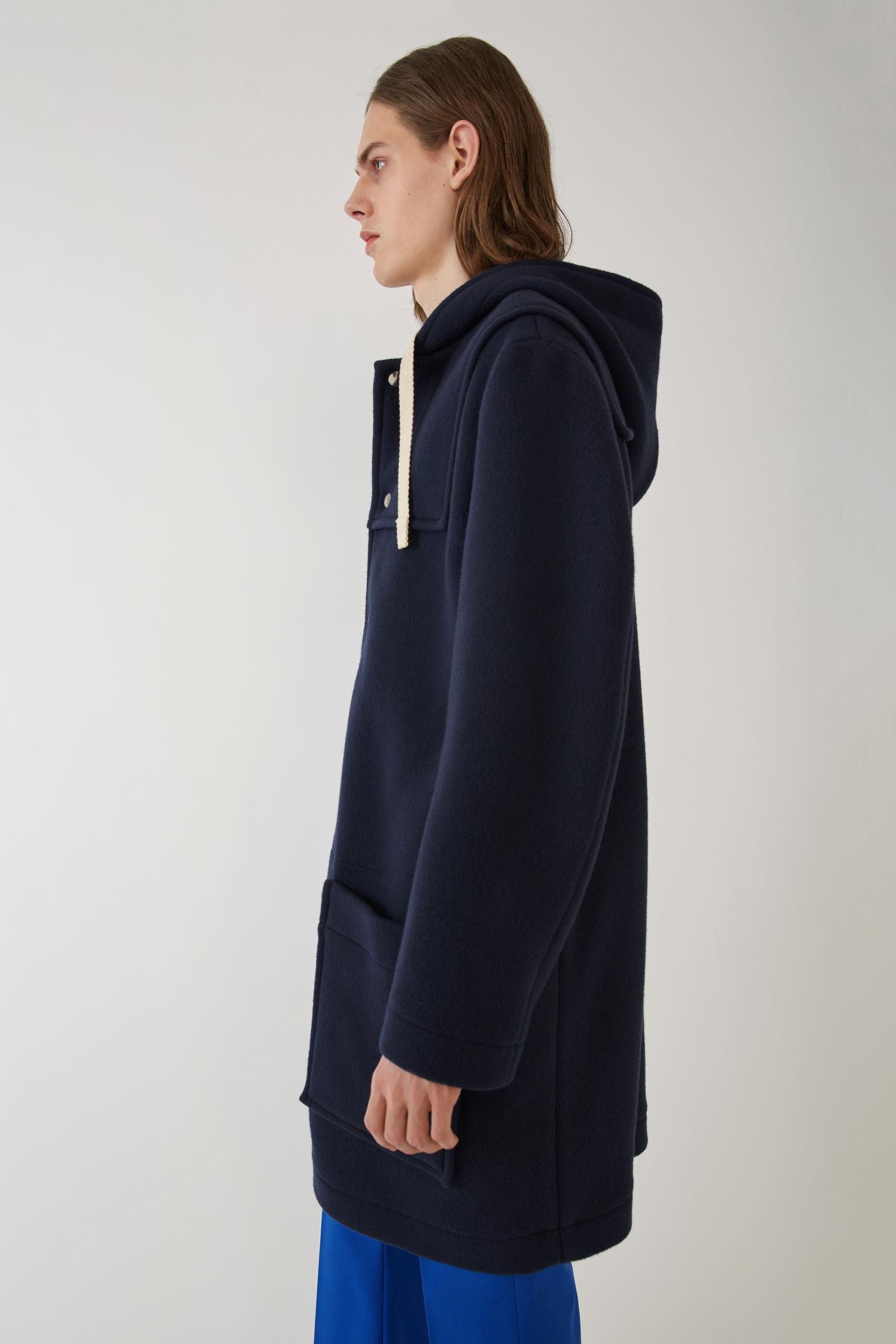 acne duffle coat