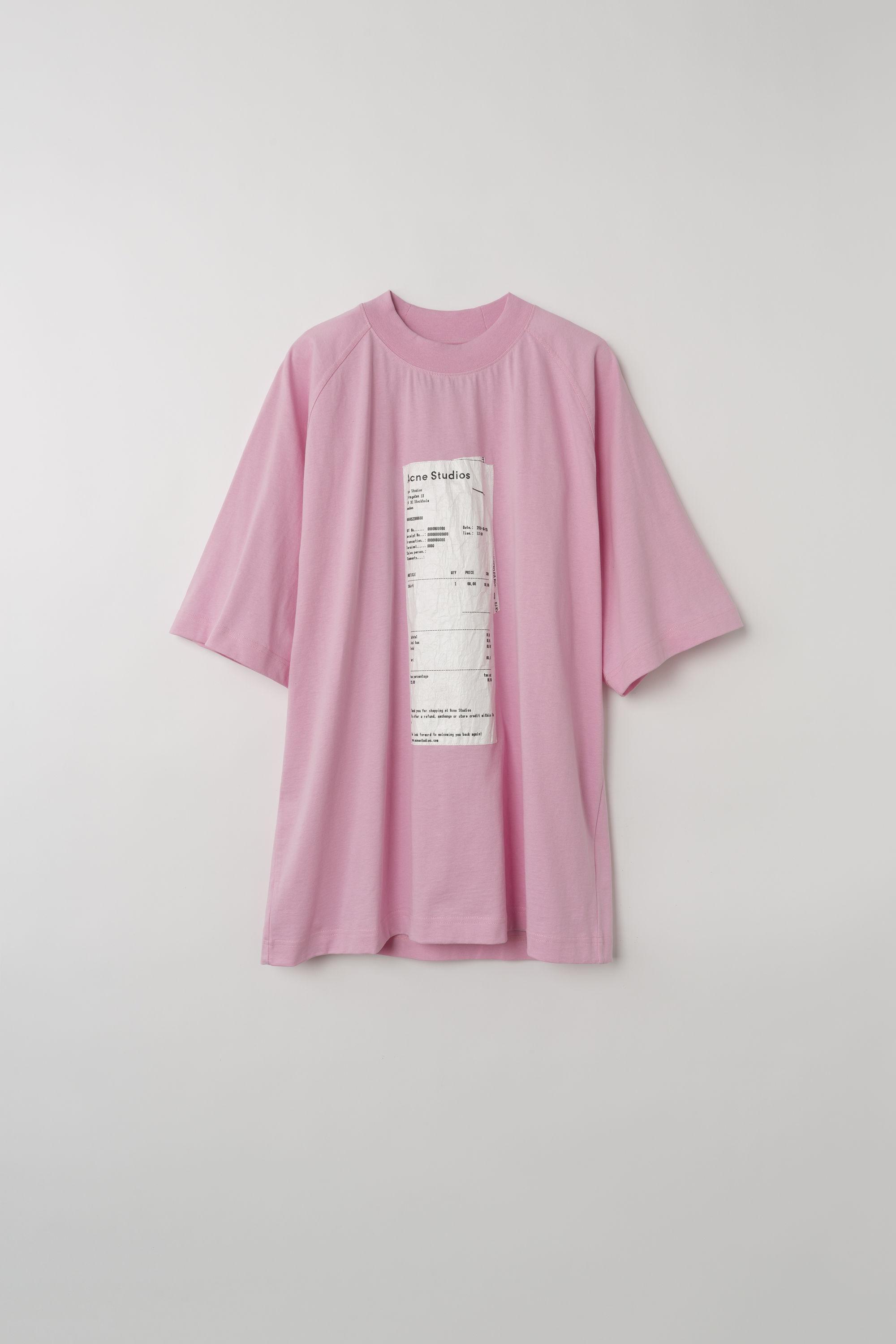 acne studios receipt hoodie