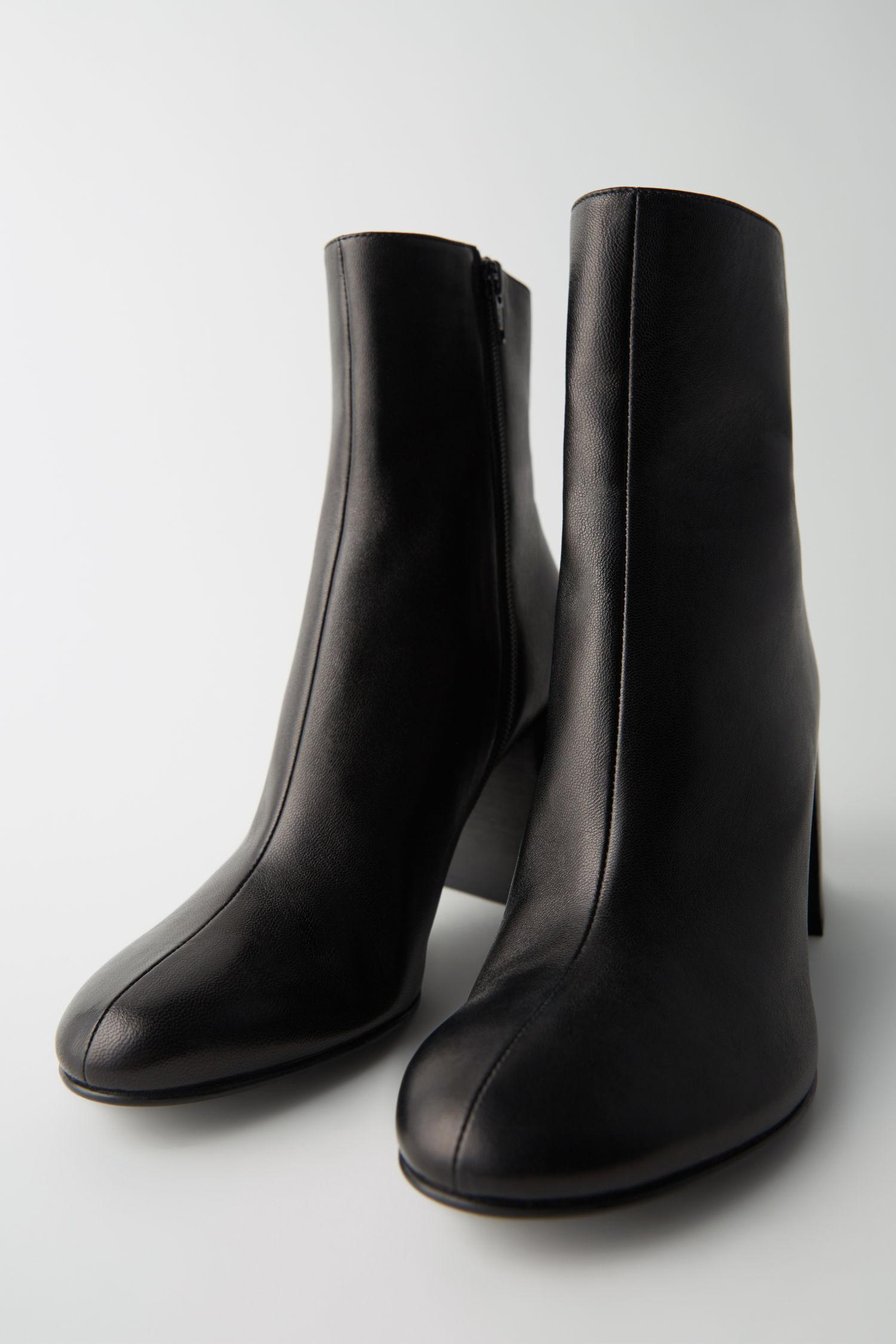 acne studios deconstructed boots