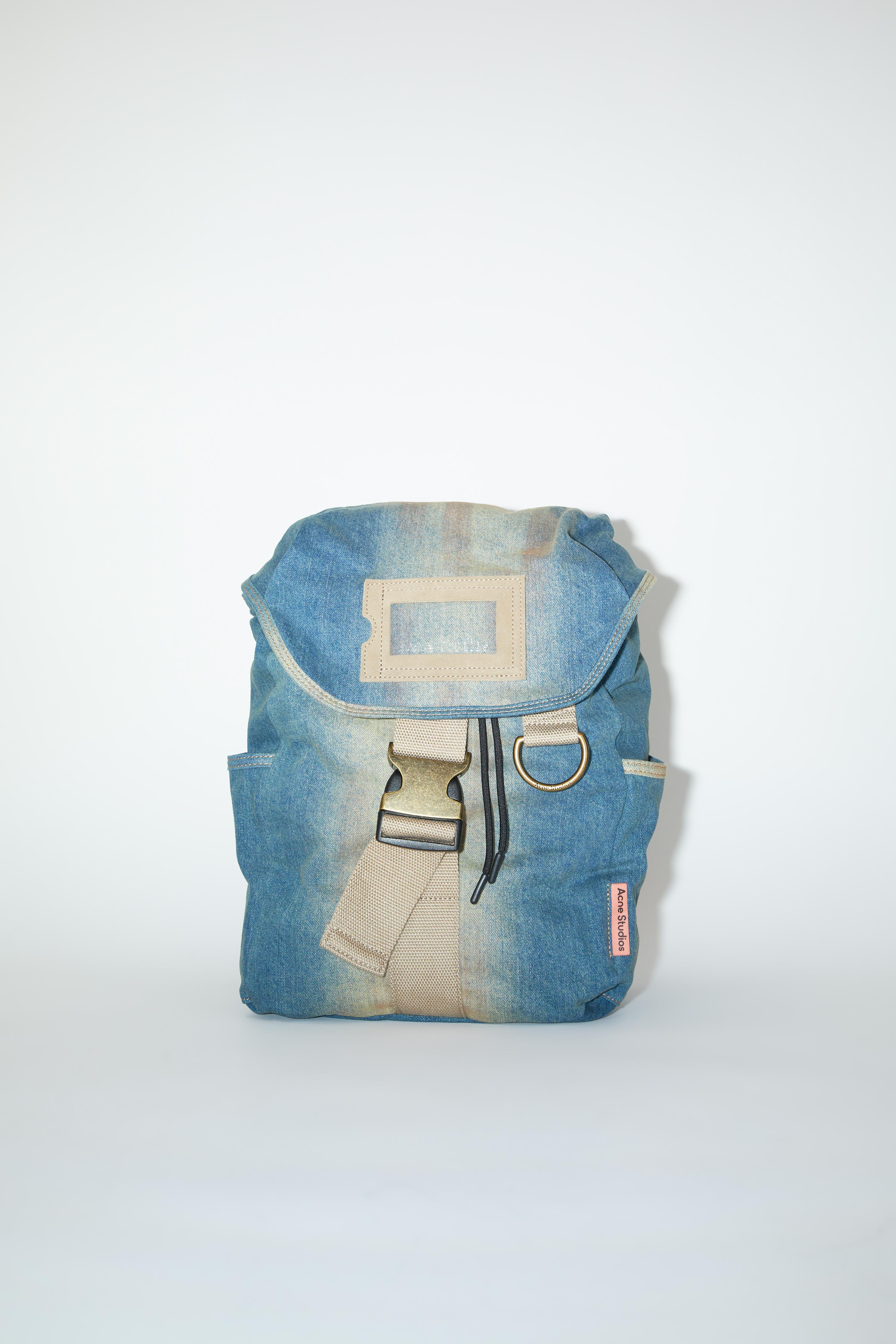 Acne Studios Denim Backpack in Blue Lyst UK