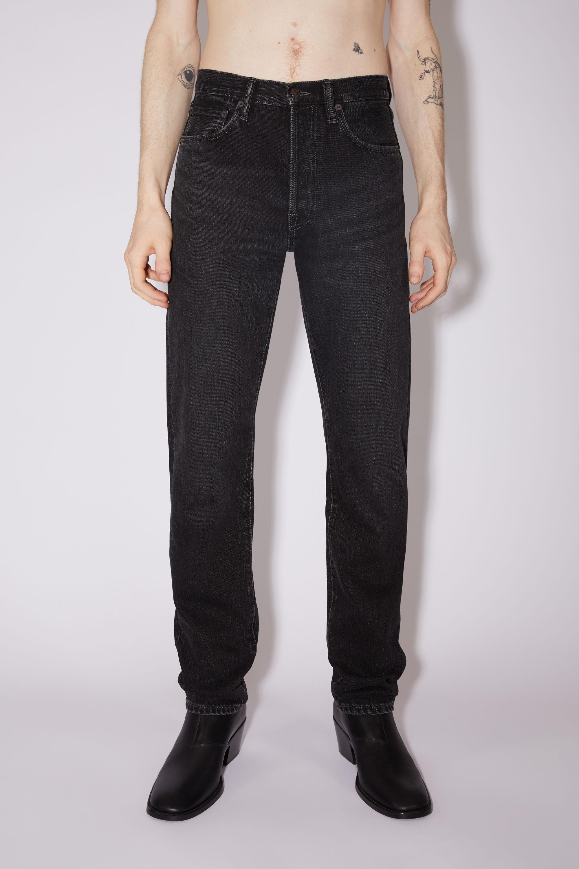 Acne Studios 1996 Vintage Ss22 Regular Fit Jeans -1996 in Black