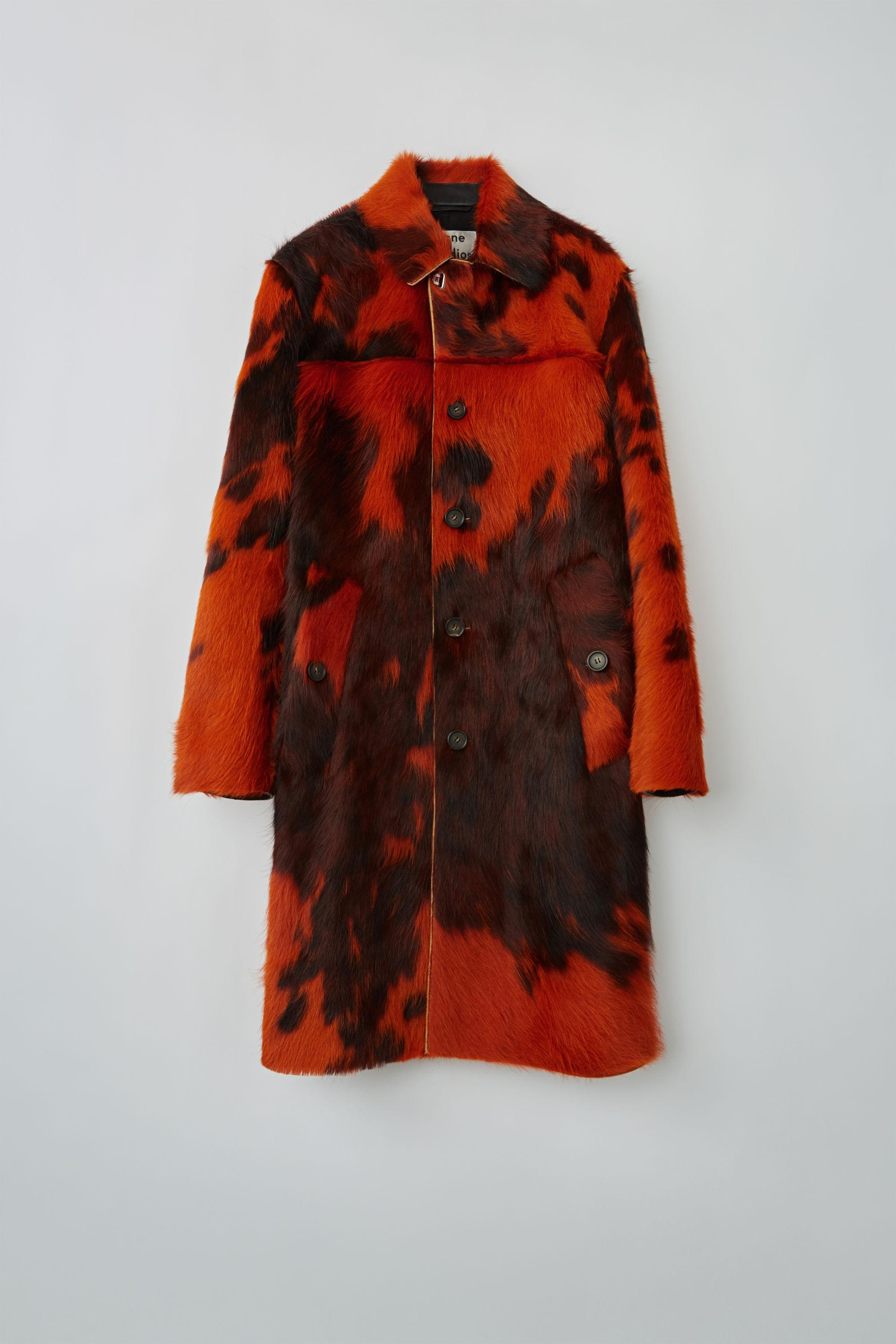 cowhide coat