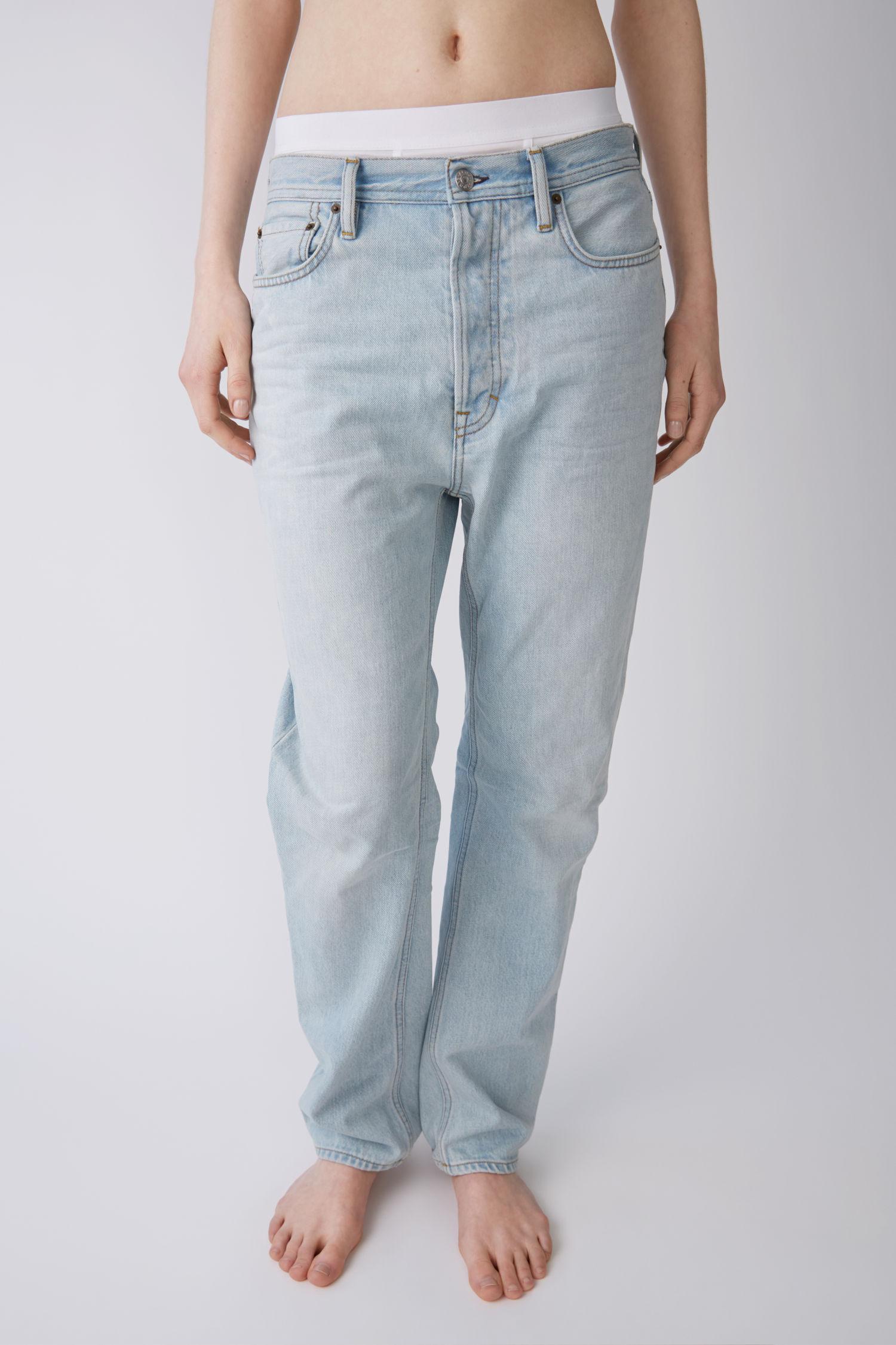 acne studios loose fit jeans