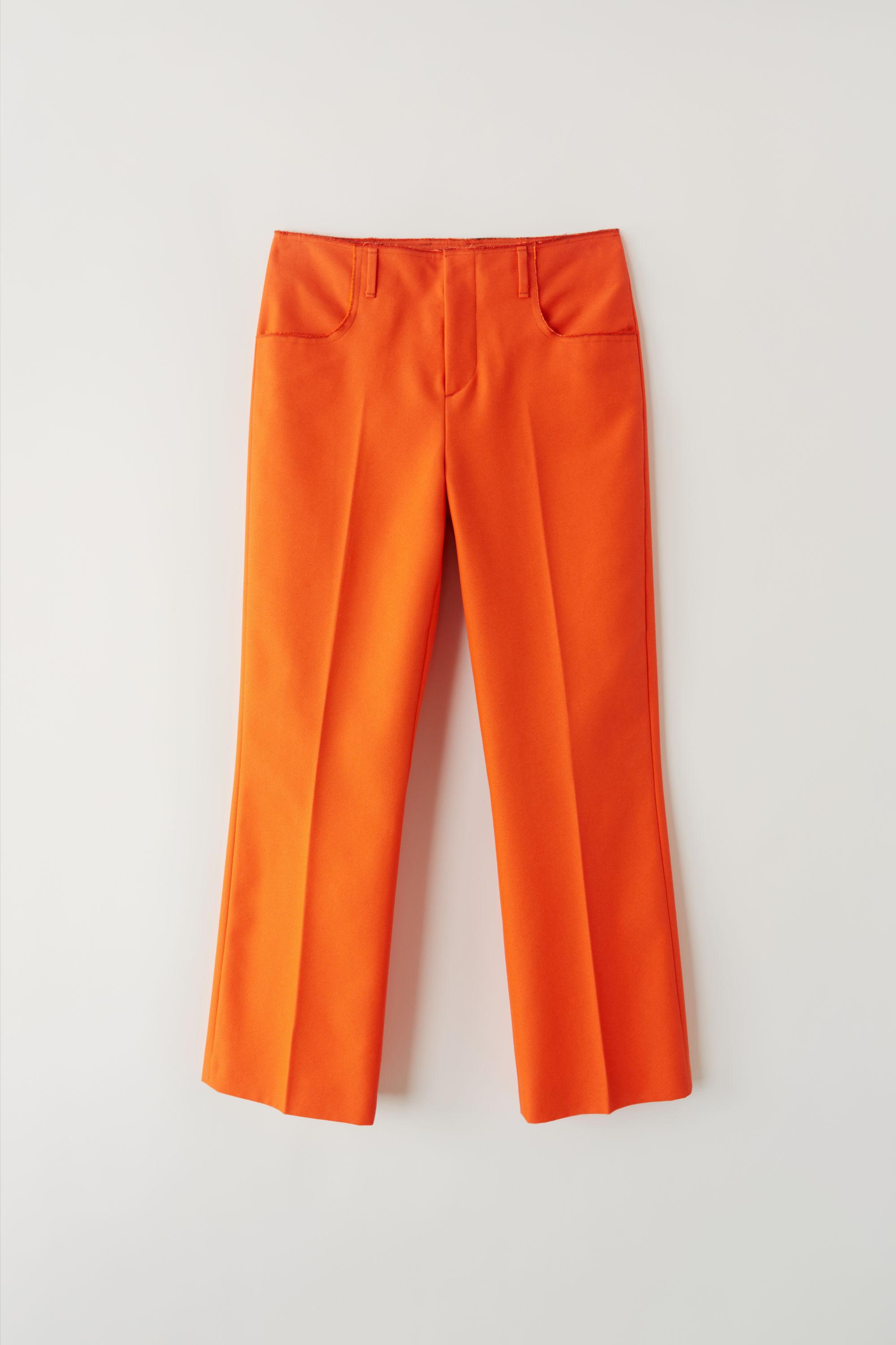 acne studios bootcut trousers