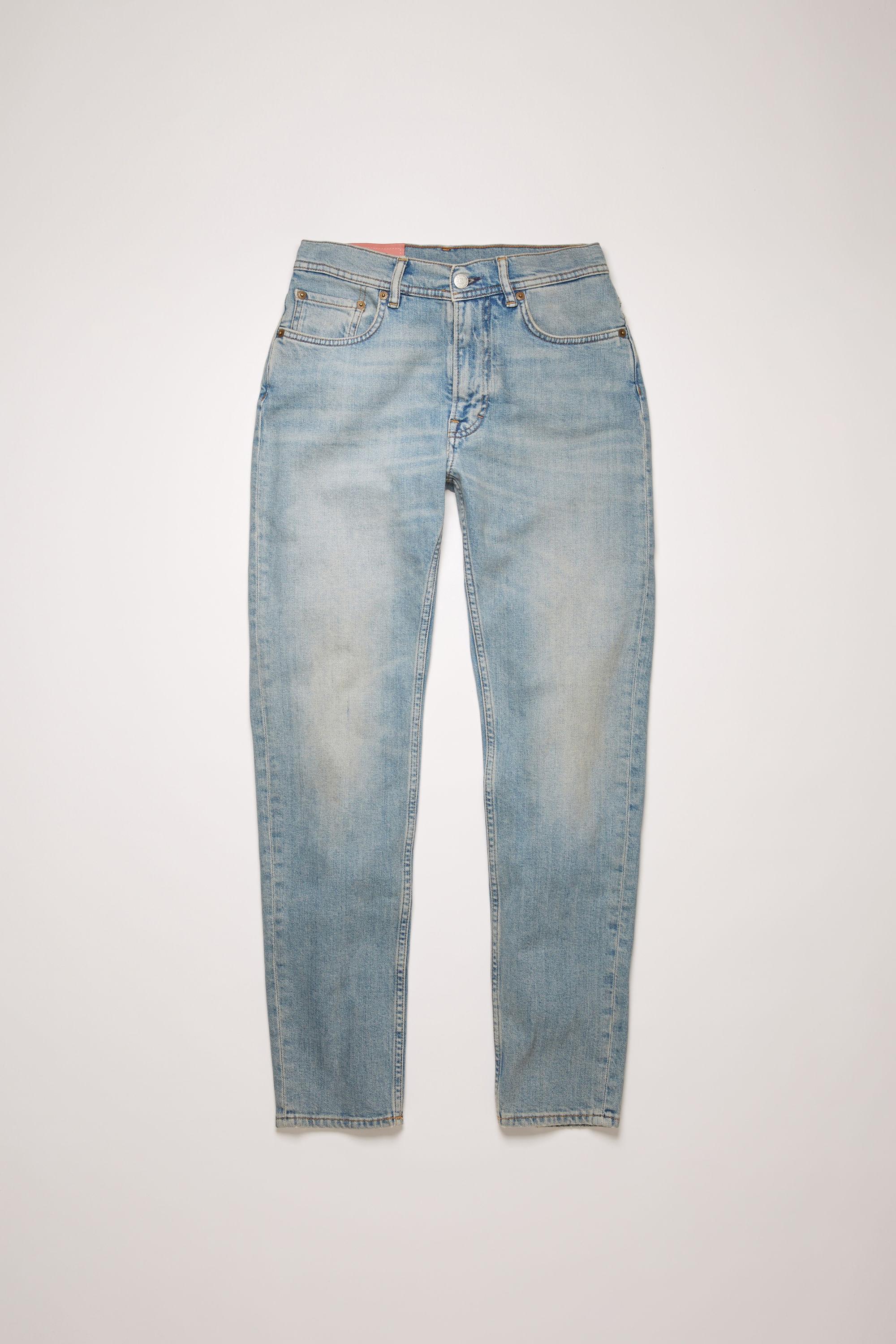 Acne Studios Melk Lt Blue1 Light Blue Slim Tapered Fit Jeans | Lyst