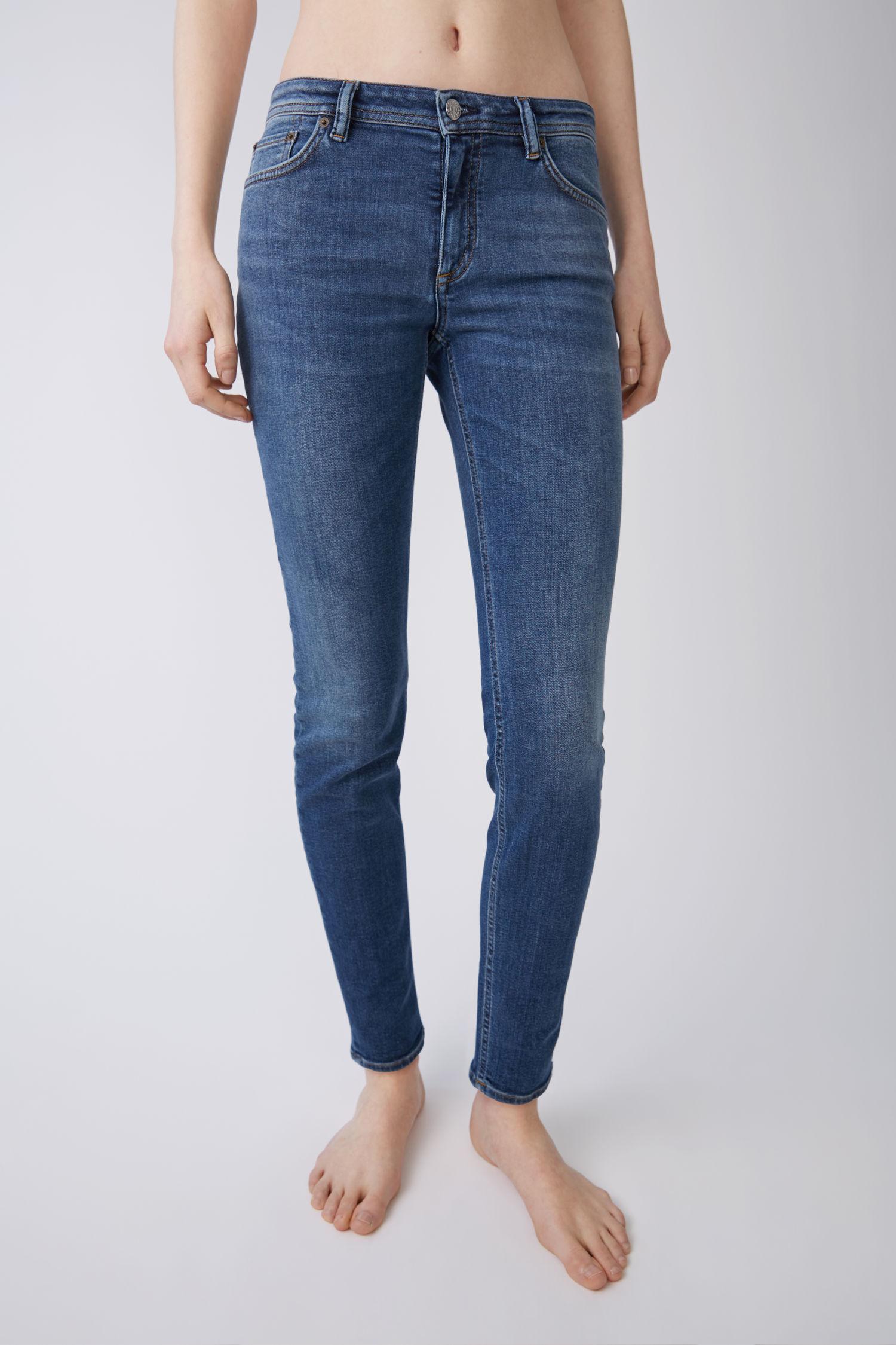 Acne Studios Denim Climb Mid Blue | Lyst