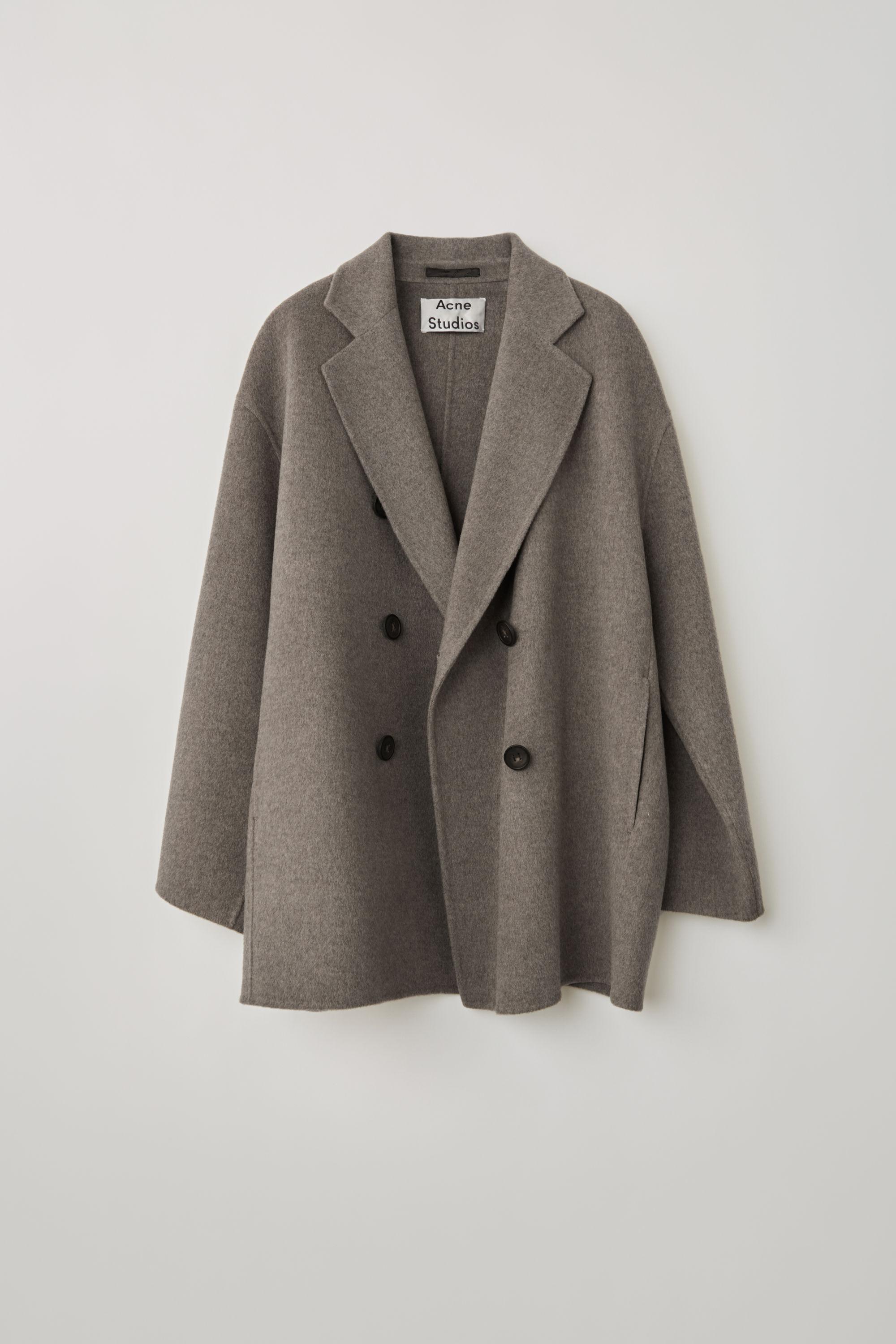 acne studios grey coat