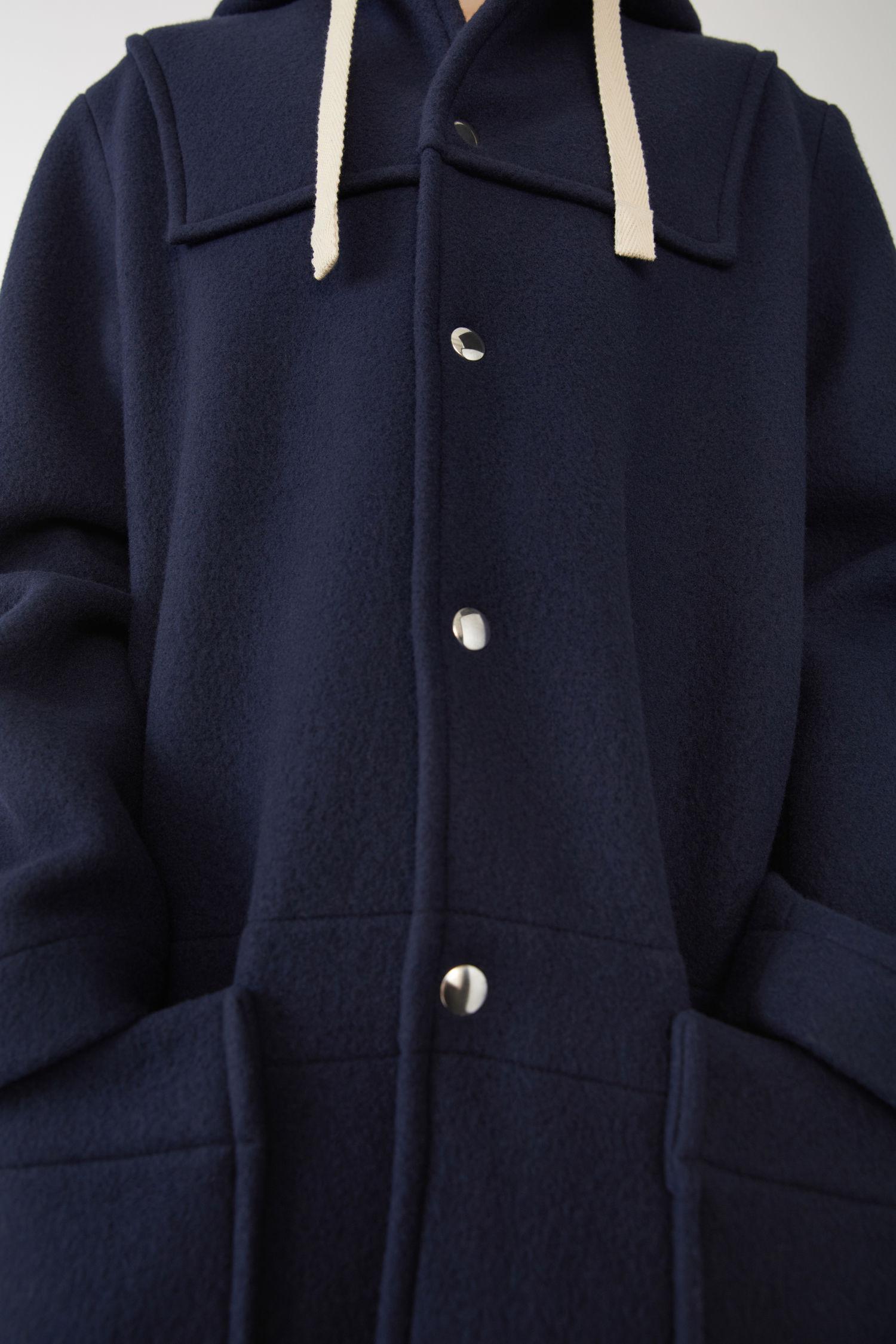 acne duffle coat