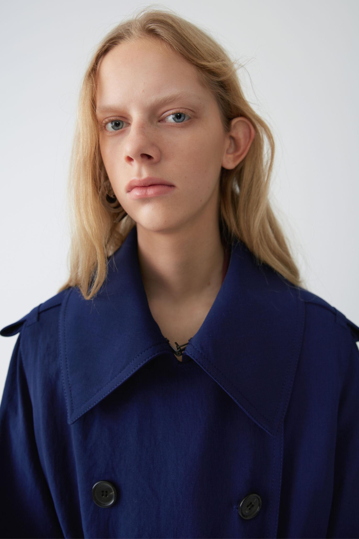 acne studios lucie trench coat