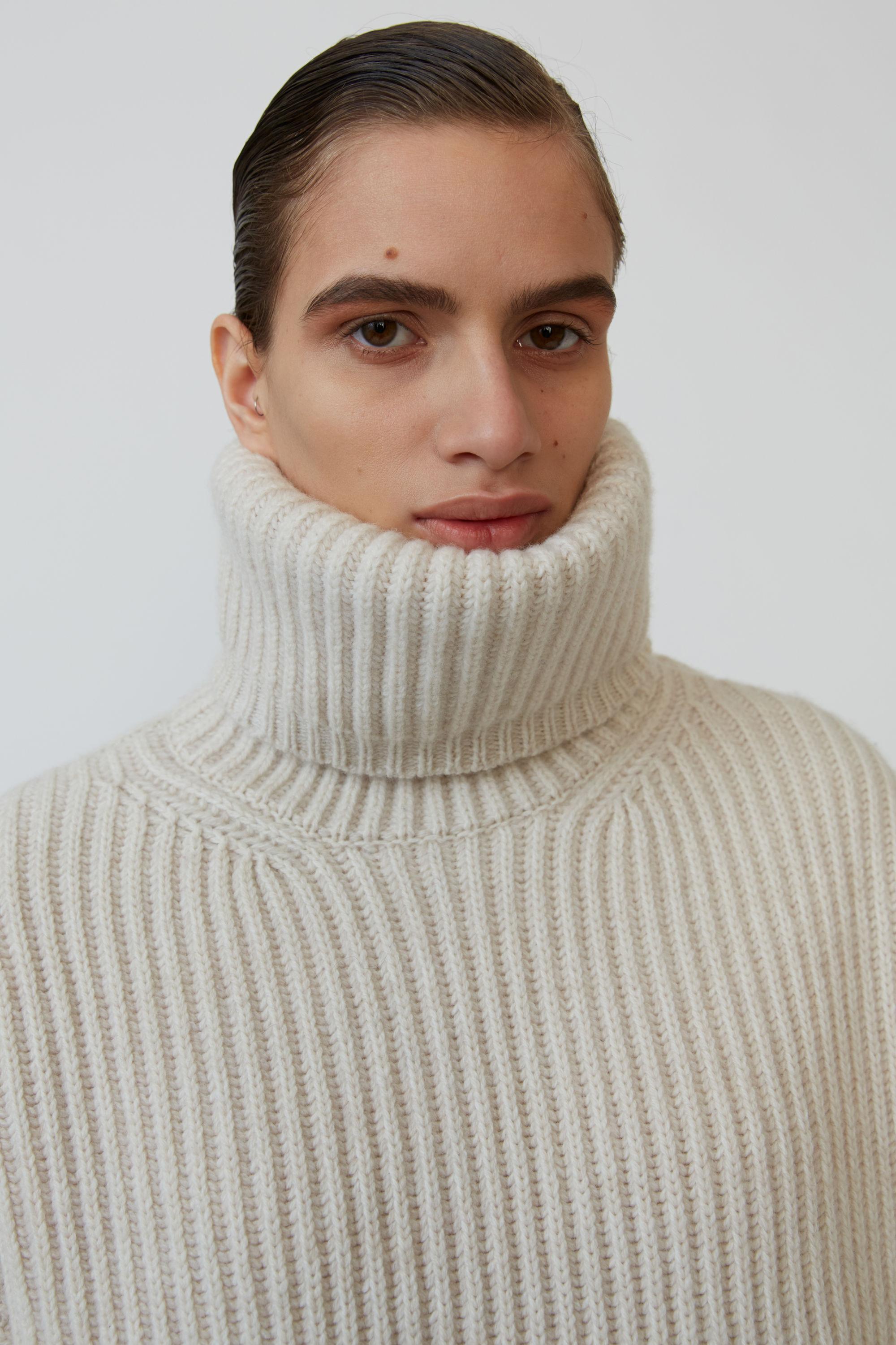 acne studios white sweater