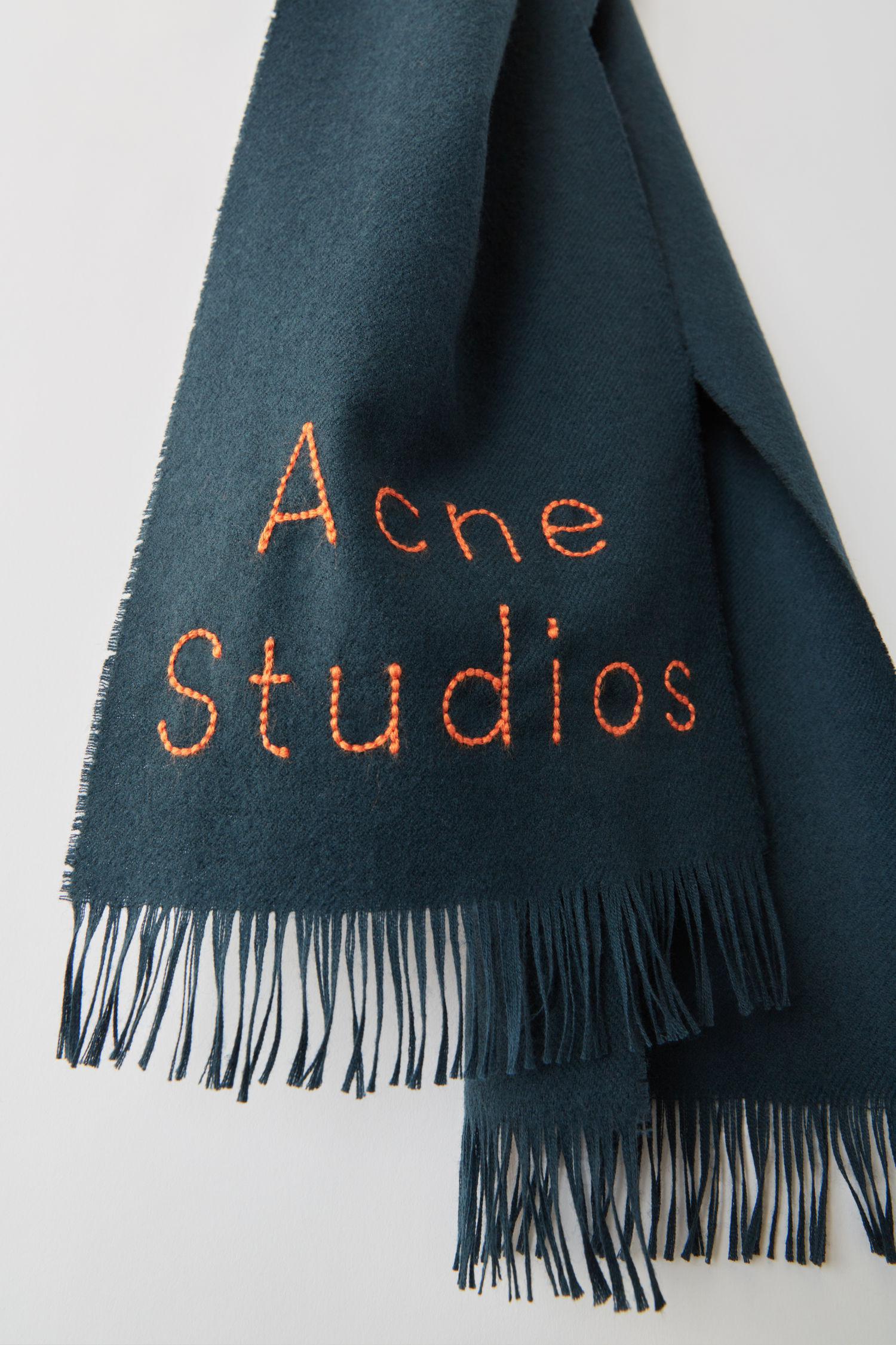 acne studios skinny scarf