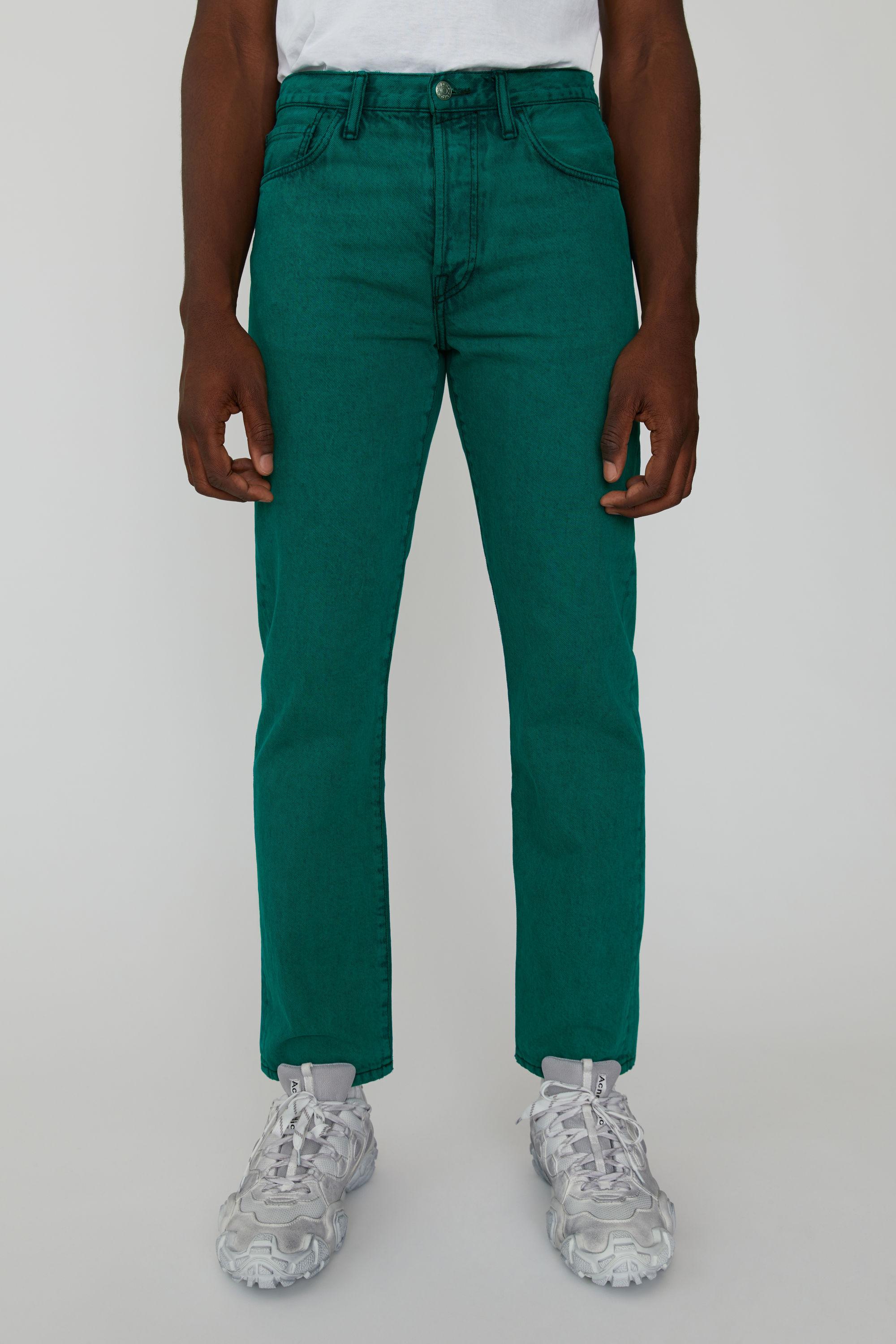 Jade green jeans Clearance