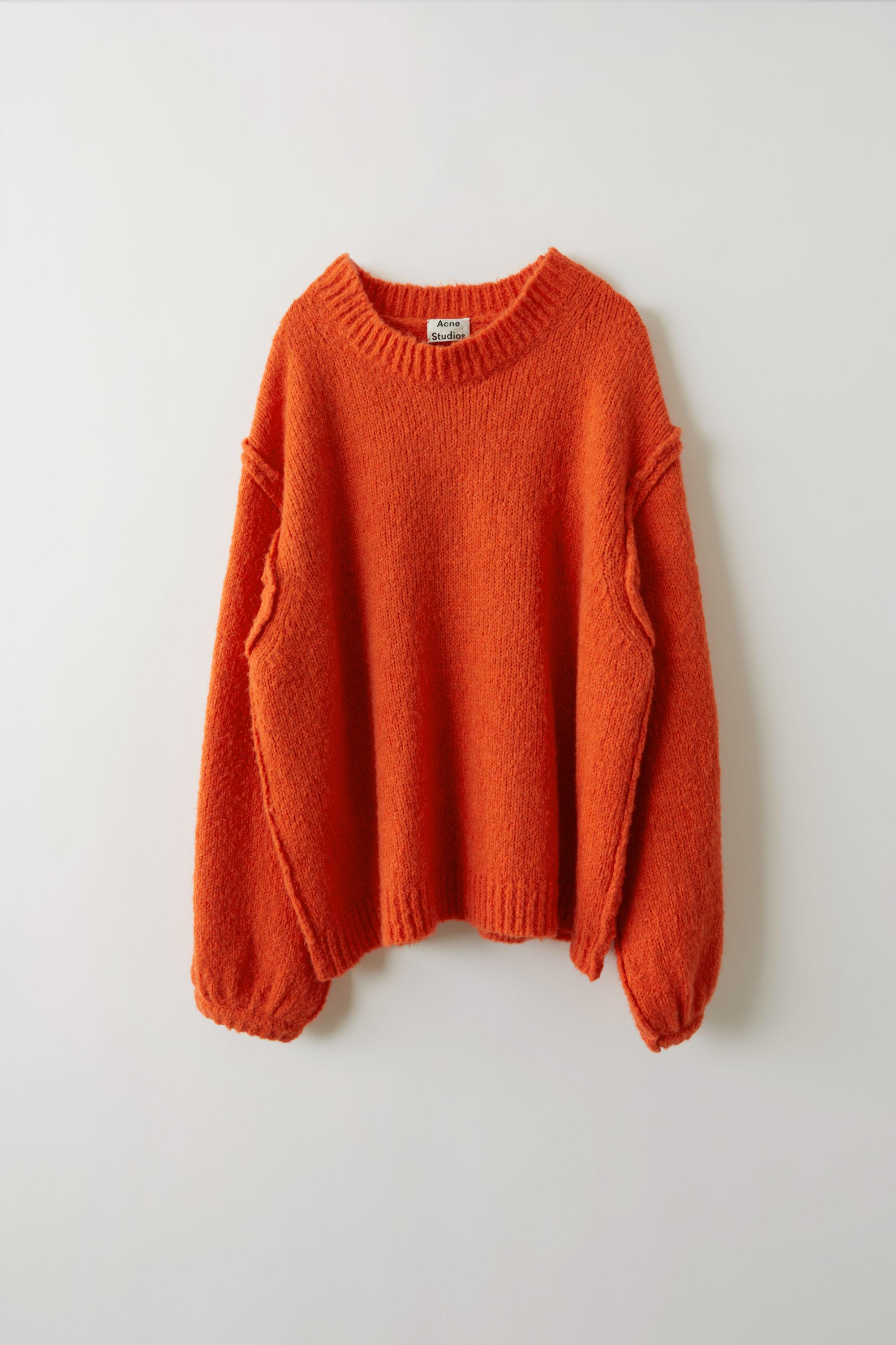 acne studios oversized knitted sweater