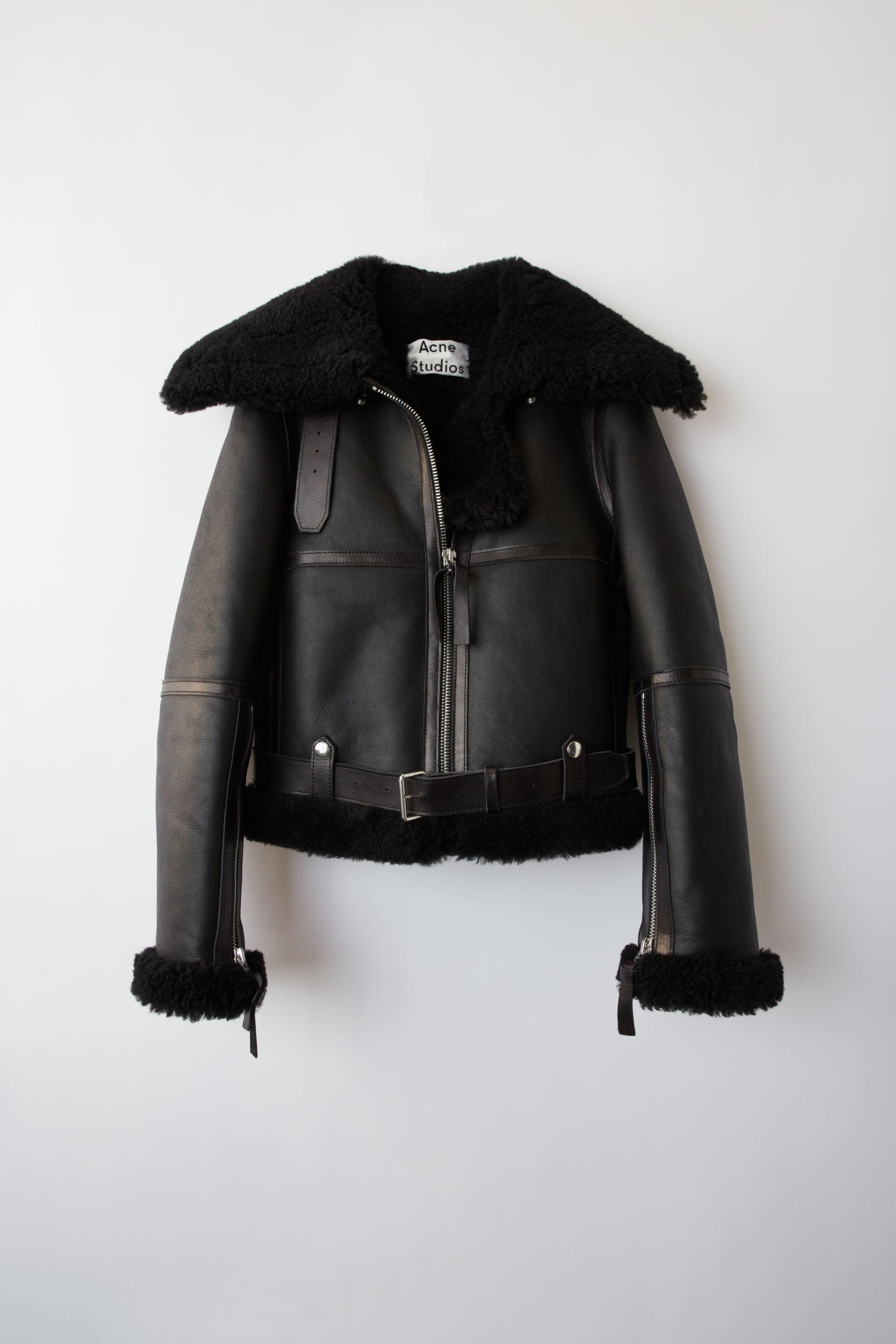 acne studios shearling jacket sale