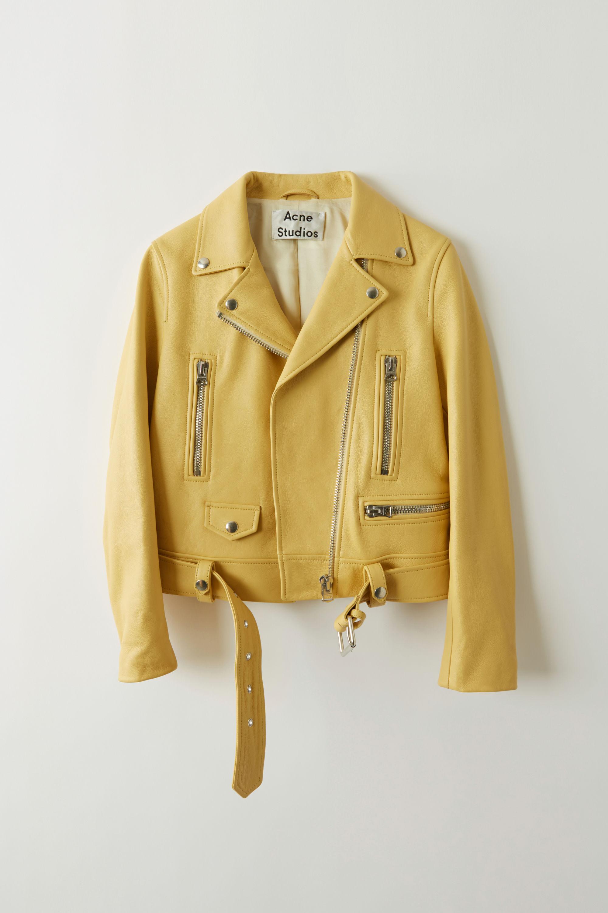 acne studios yellow jacket