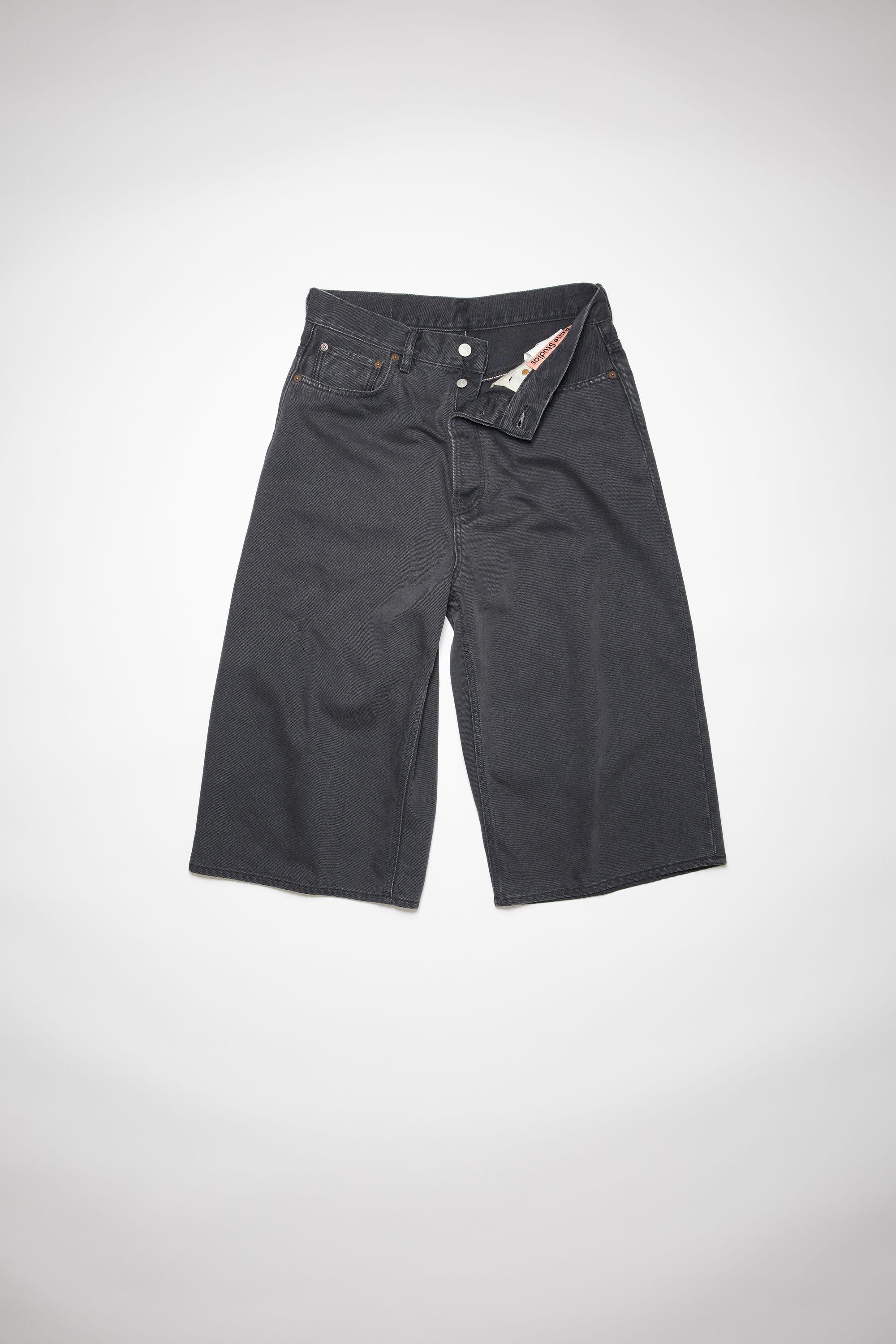 Acne Studios Grus Shorts Faded Black 
