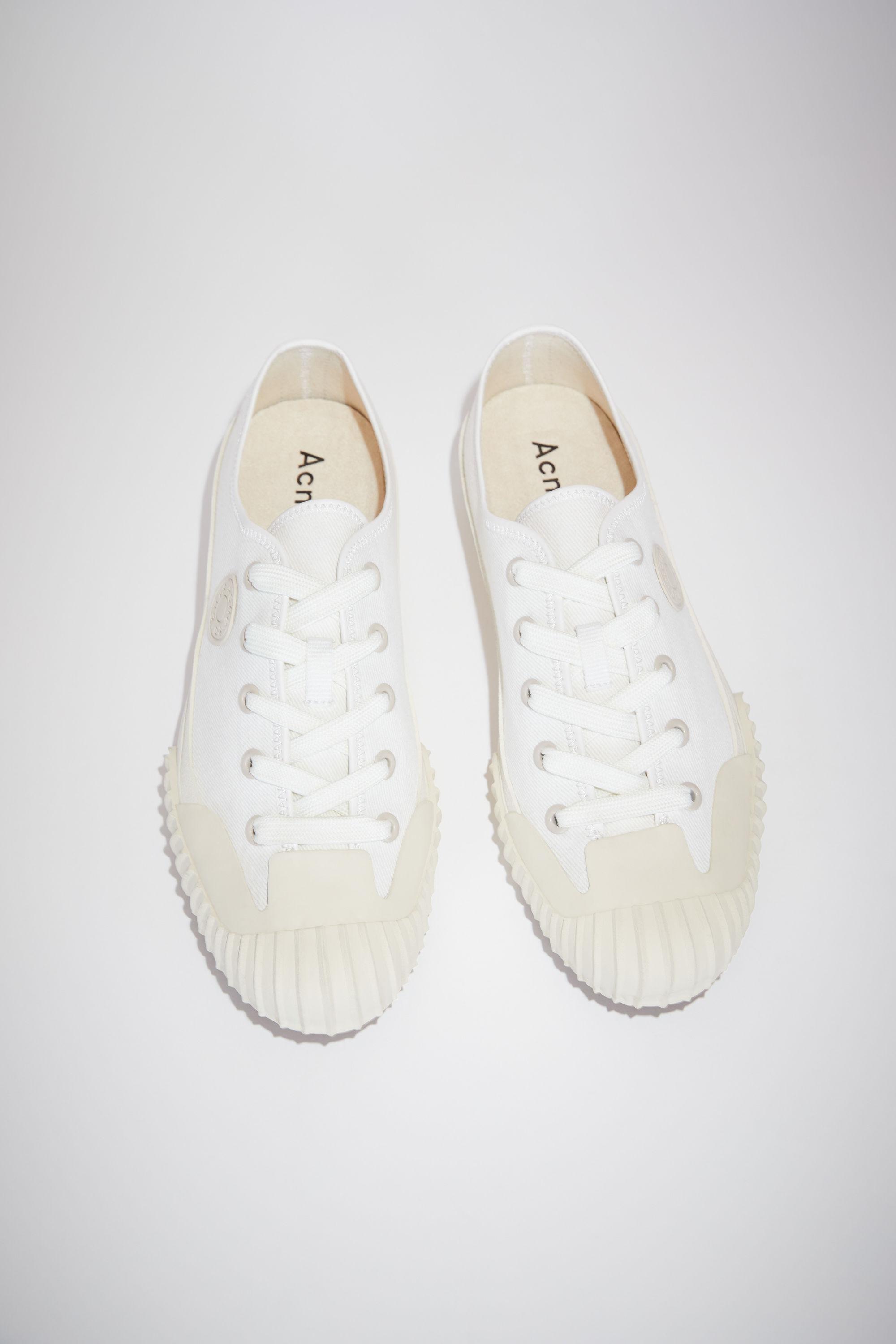 Acne Studios Logo-patch Canvas Sneakers 