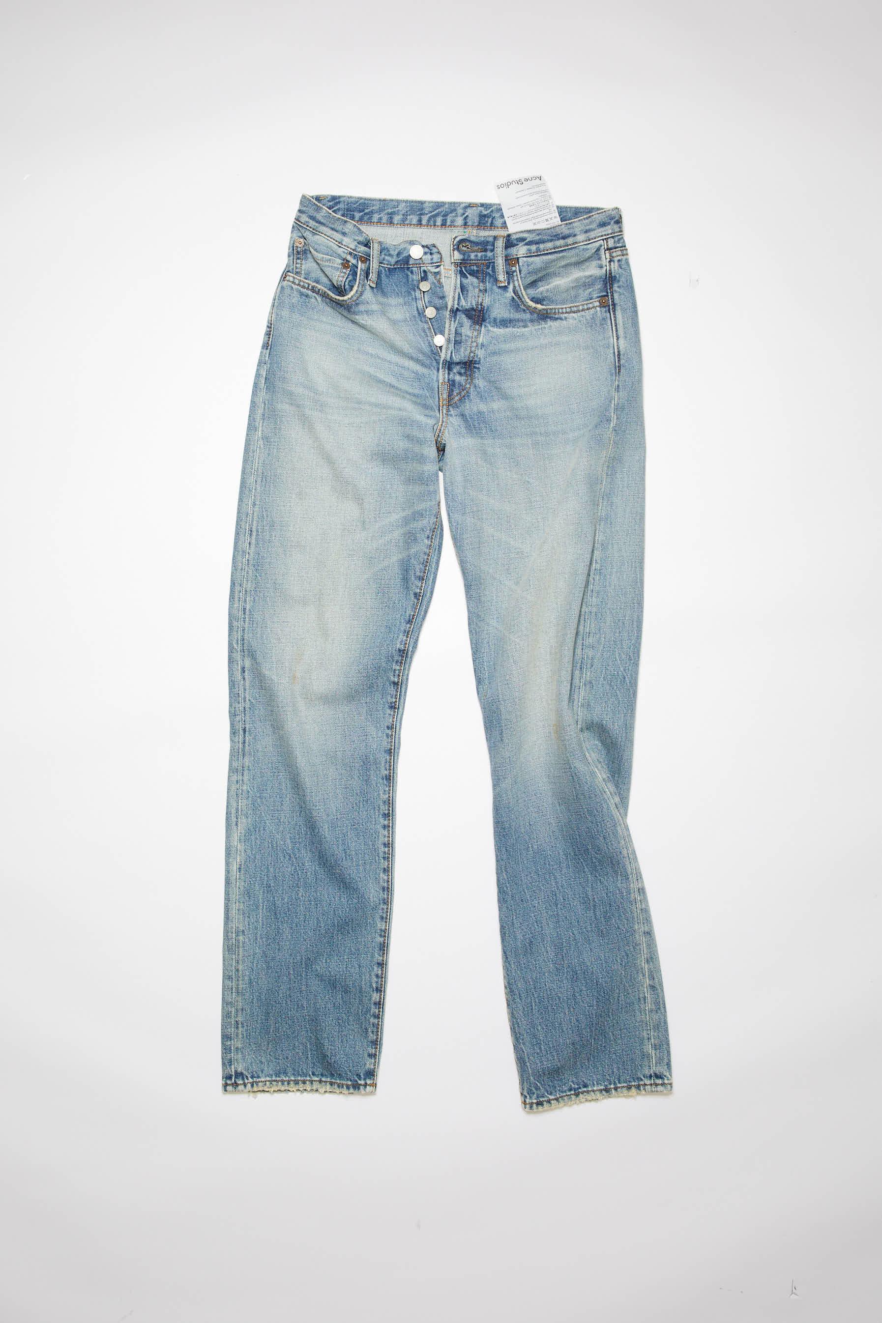 Ønske overførsel skade Acne Studios 1996 Watermark Regular Fit Jeans -1996 in Blue | Lyst
