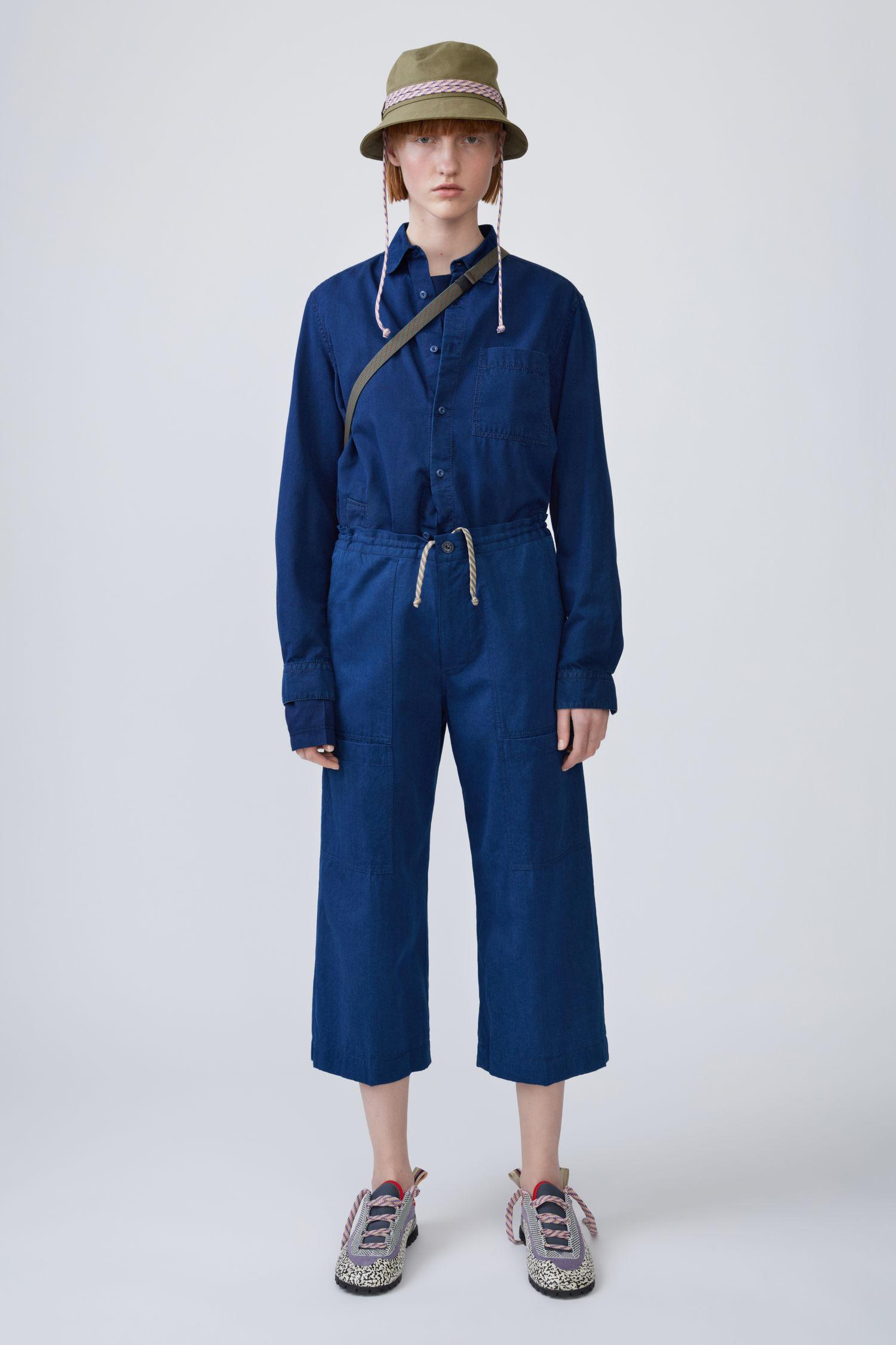 cotton cargo trousers