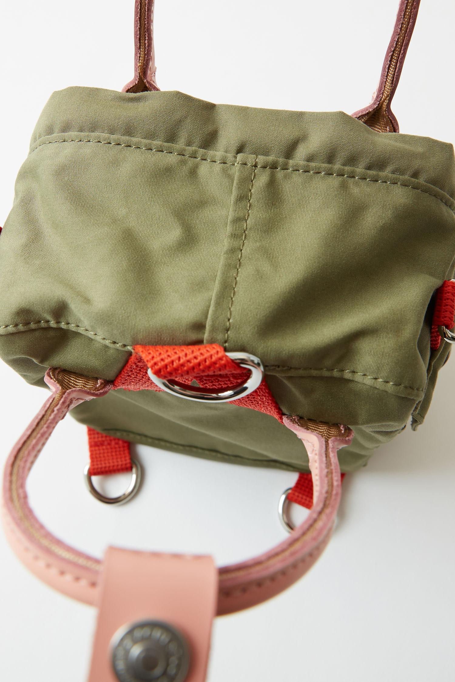 micro scale bag olive green