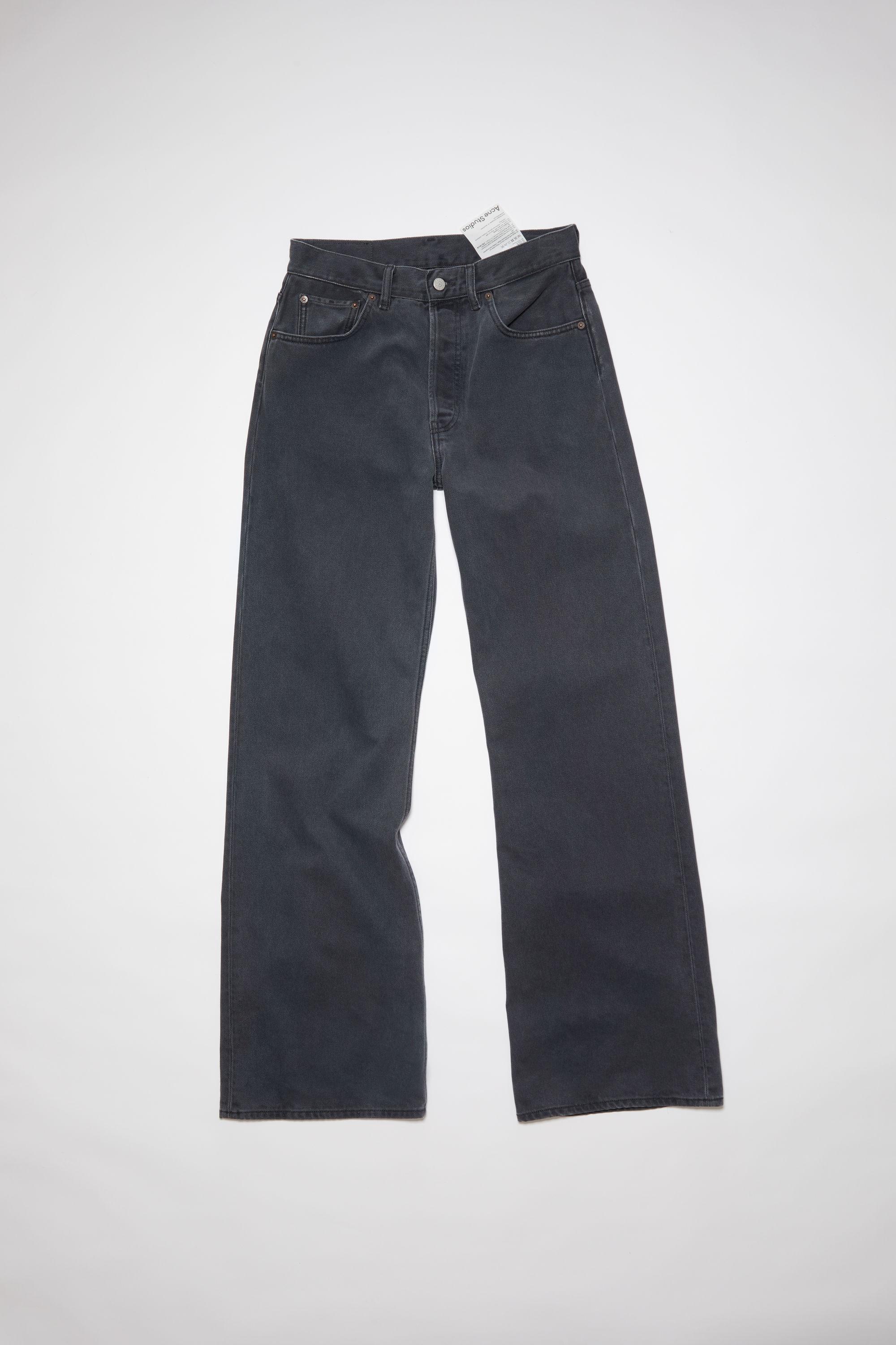 Acne Studios 2021m Faded Black Loose Fit Jeans 2021 in Blue Lyst