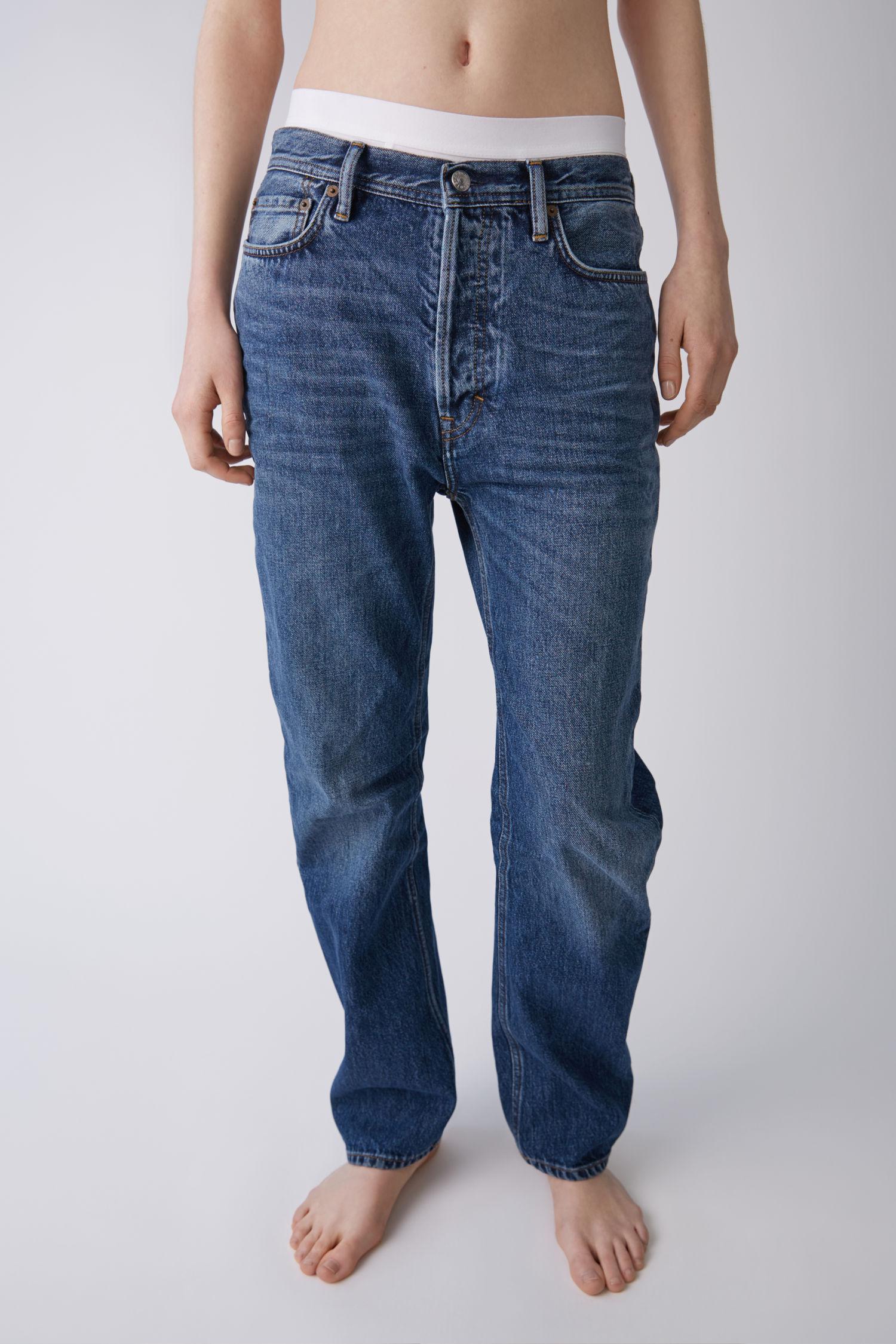 Acne Studios Denim Loose Fit Jeans In Blue For Men Lyst