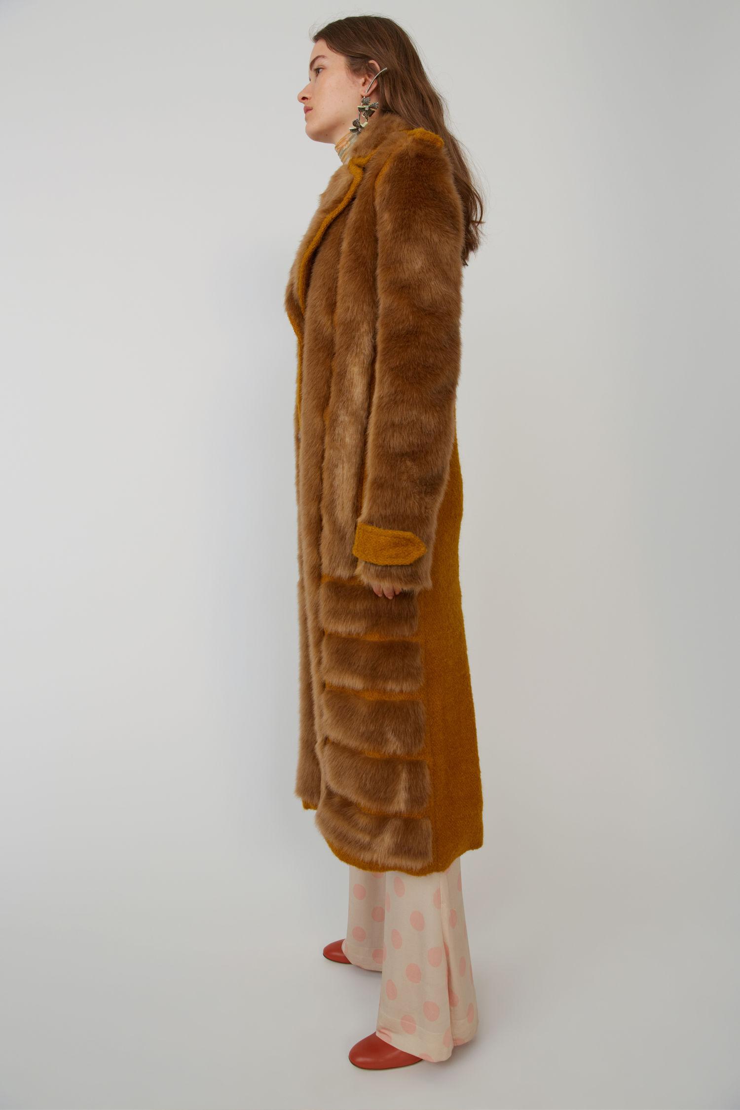 Acne faux fur coat best sale