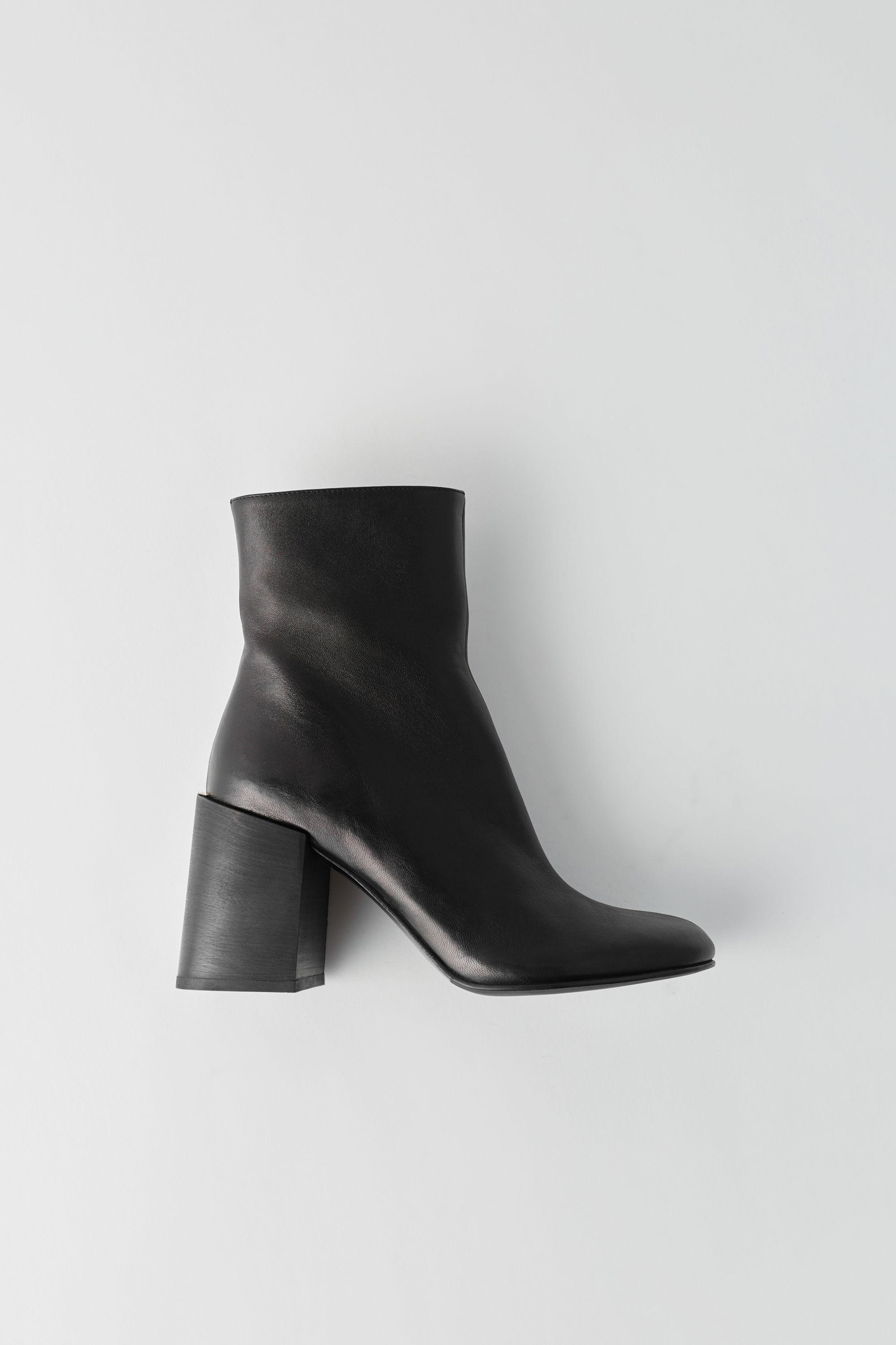acne studios deconstructed boots