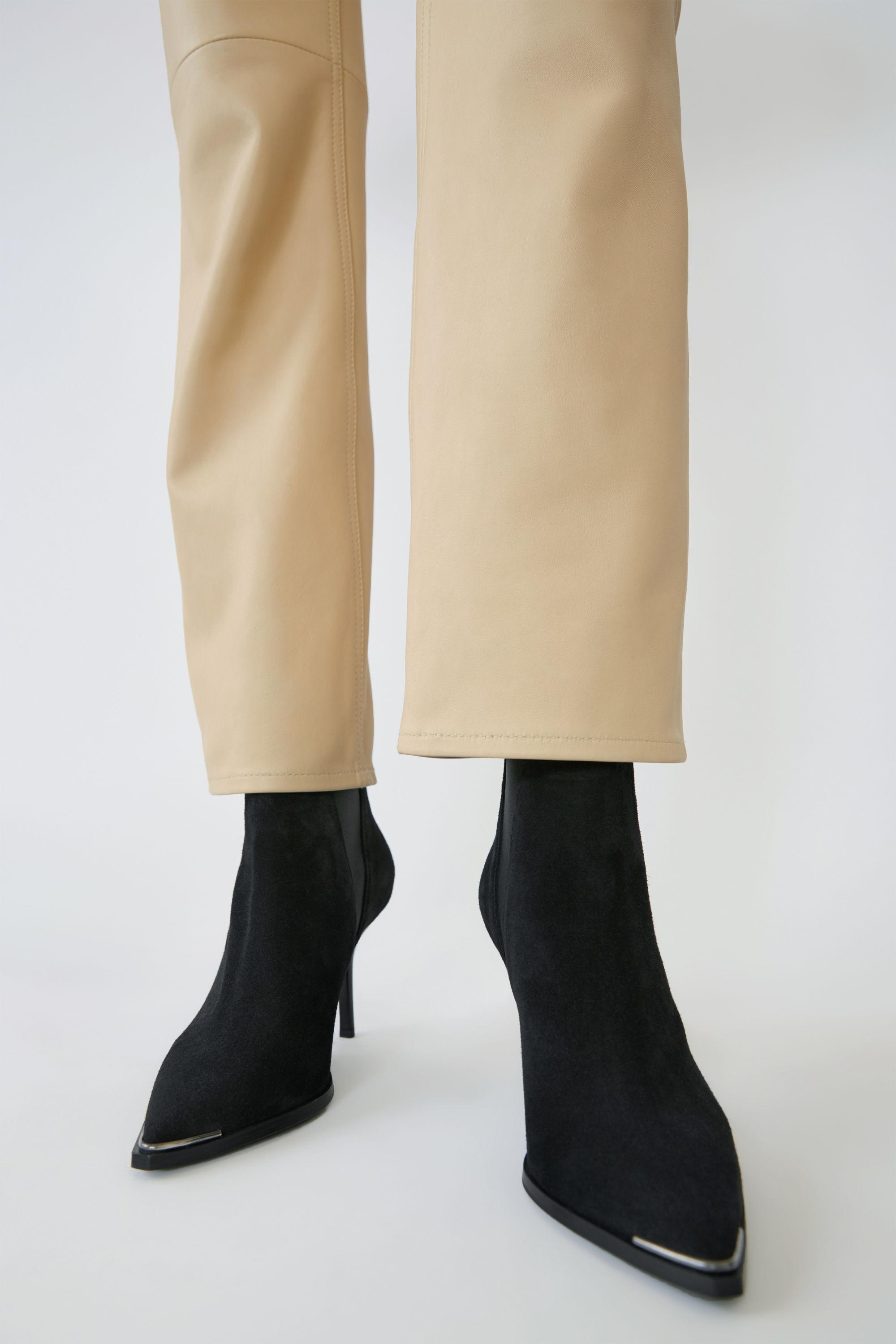 acne stiletto boots