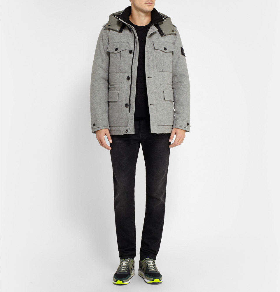 ice jacket wool blend