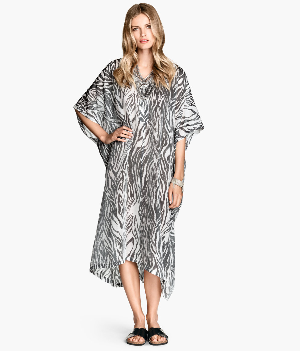 h&m beach kaftan