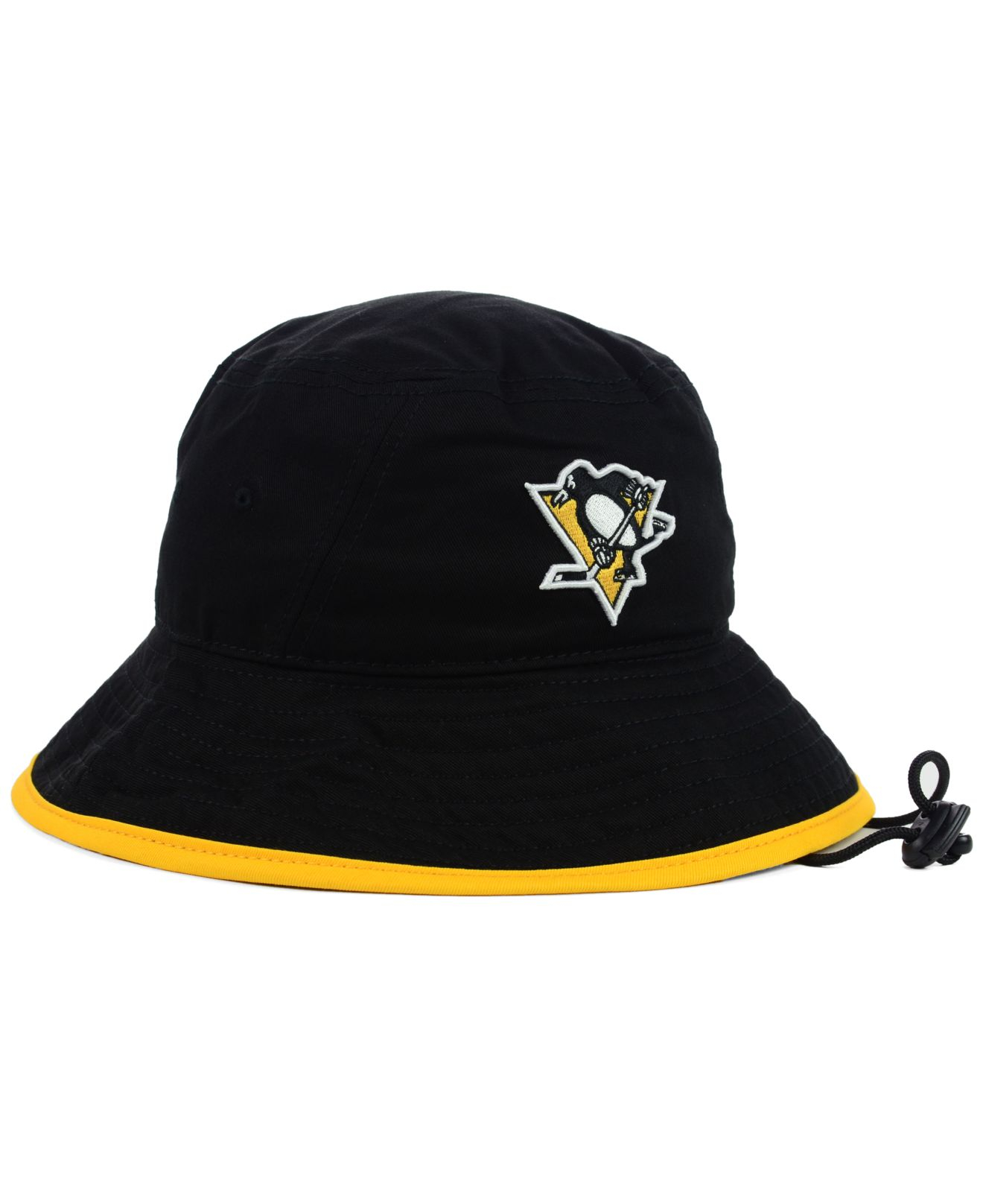 KTZ Pittsburgh Penguins Basic Tipped Bucket Hat in Black for Men - Lyst