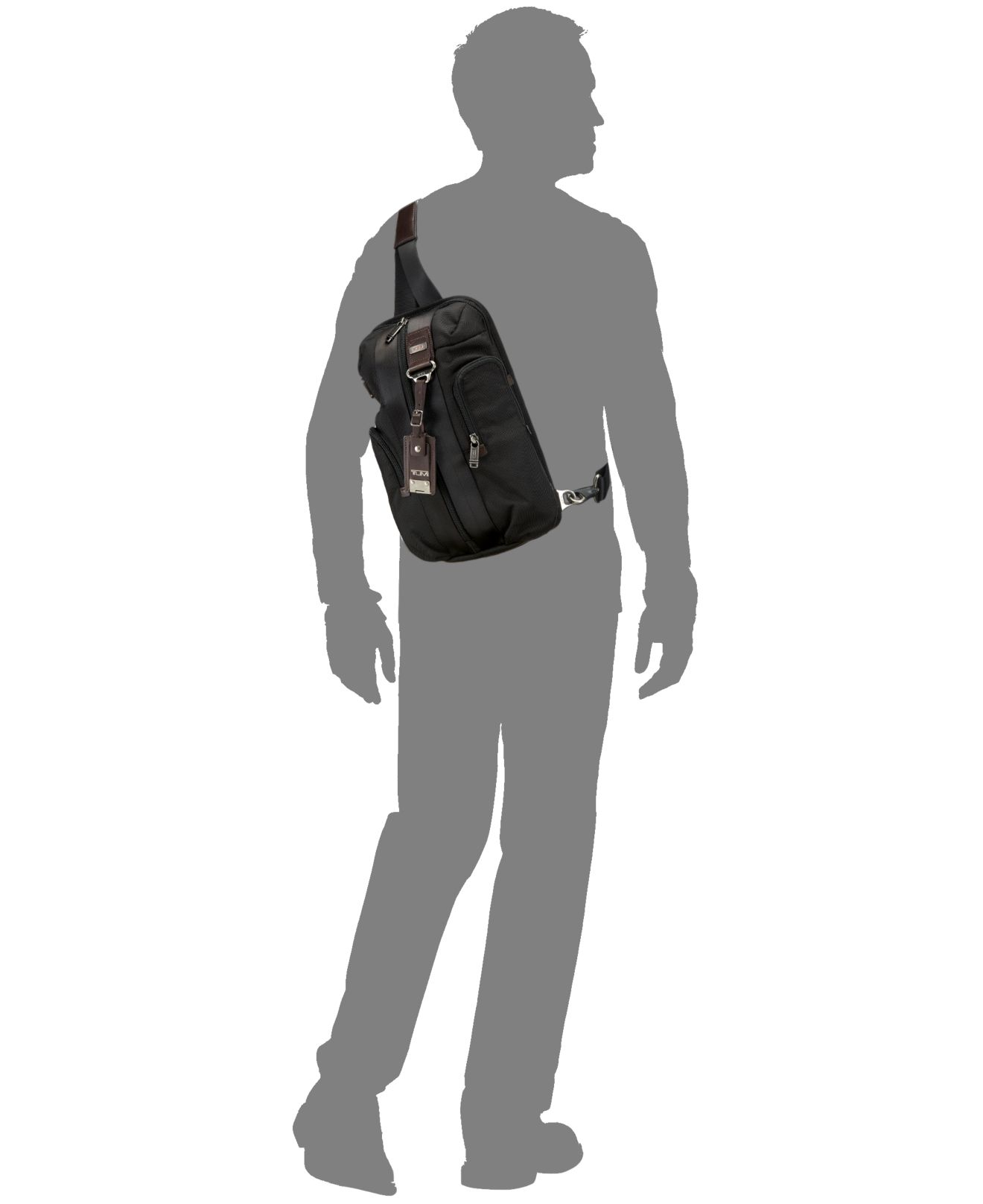 Tumi Alpha Bravo Monterey Sling Backpack in Black for Men Lyst