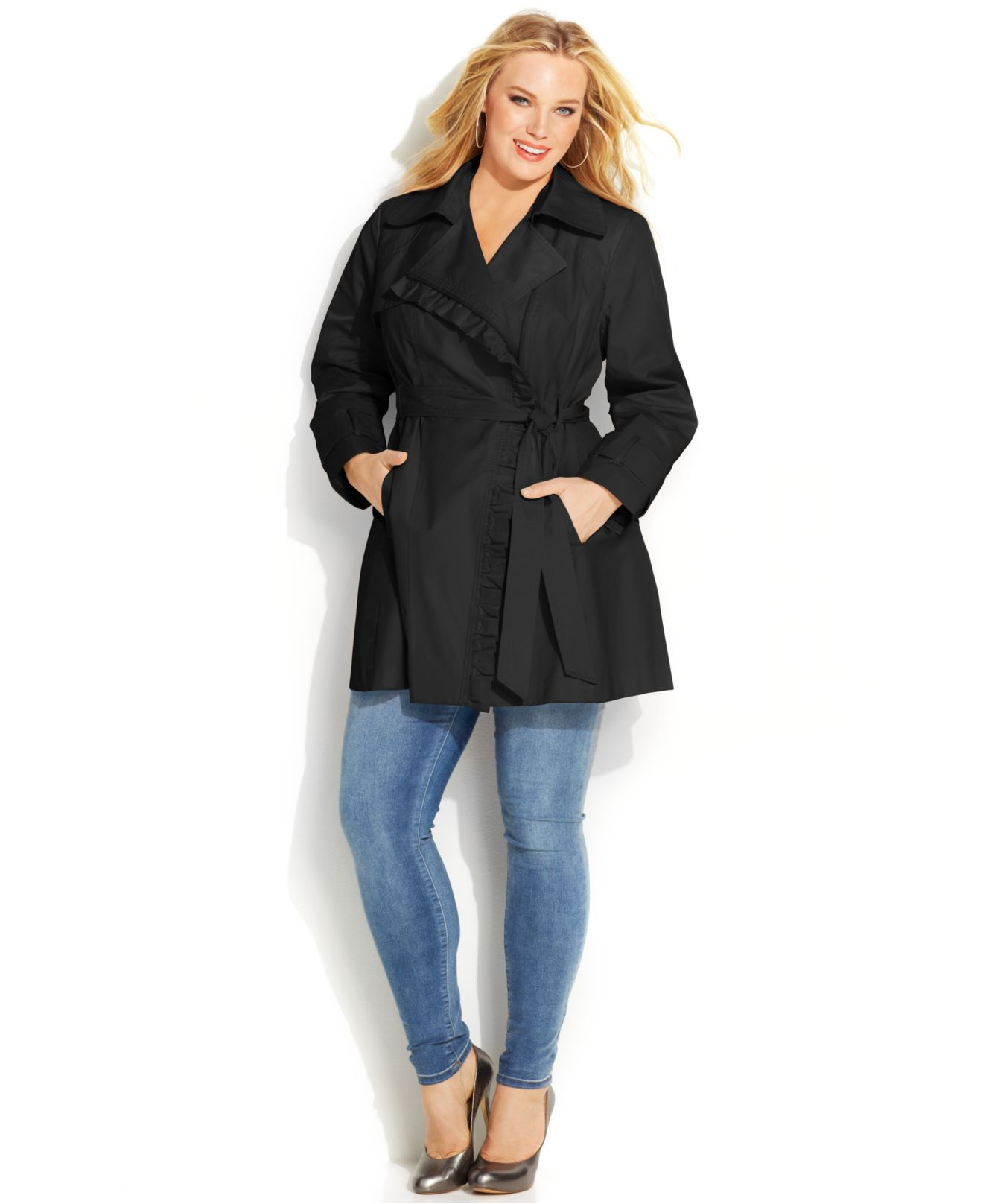 Jessica simpson plus size coats Clearance