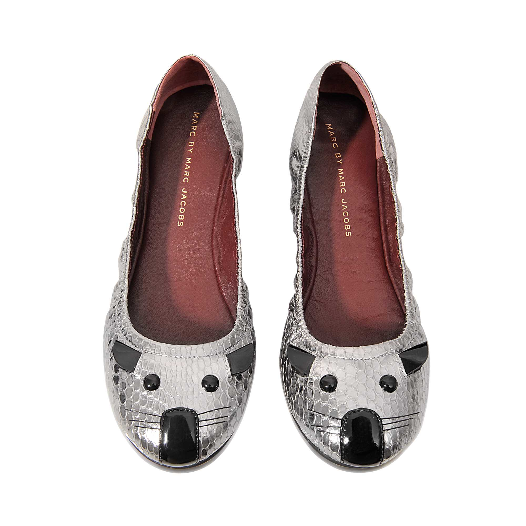 Marc By Marc Jacobs Mouse Shoe in Metallic - Lyst