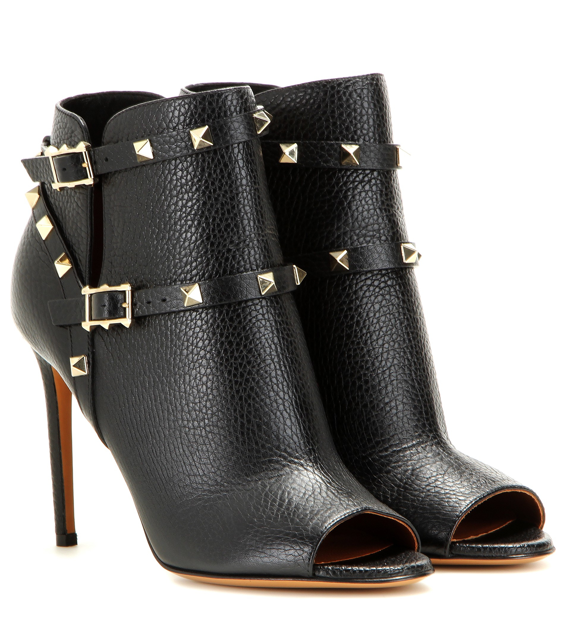 ankle boot peep toe